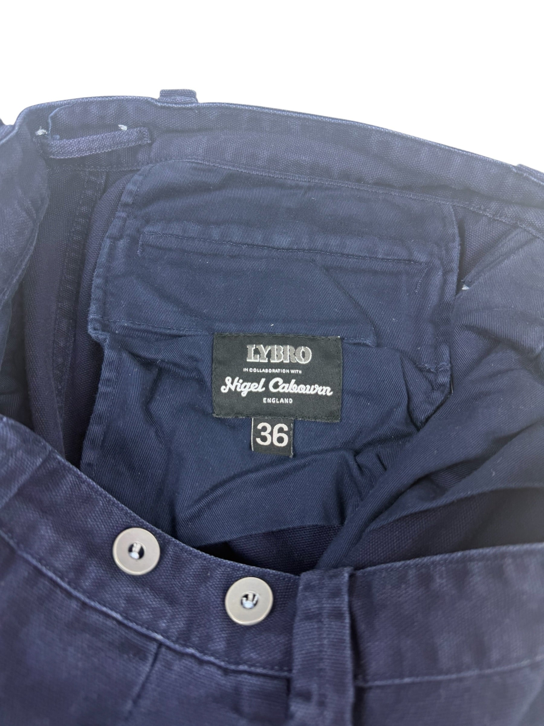 Nigel Cabourn Lybro Pleated Work Trousers
