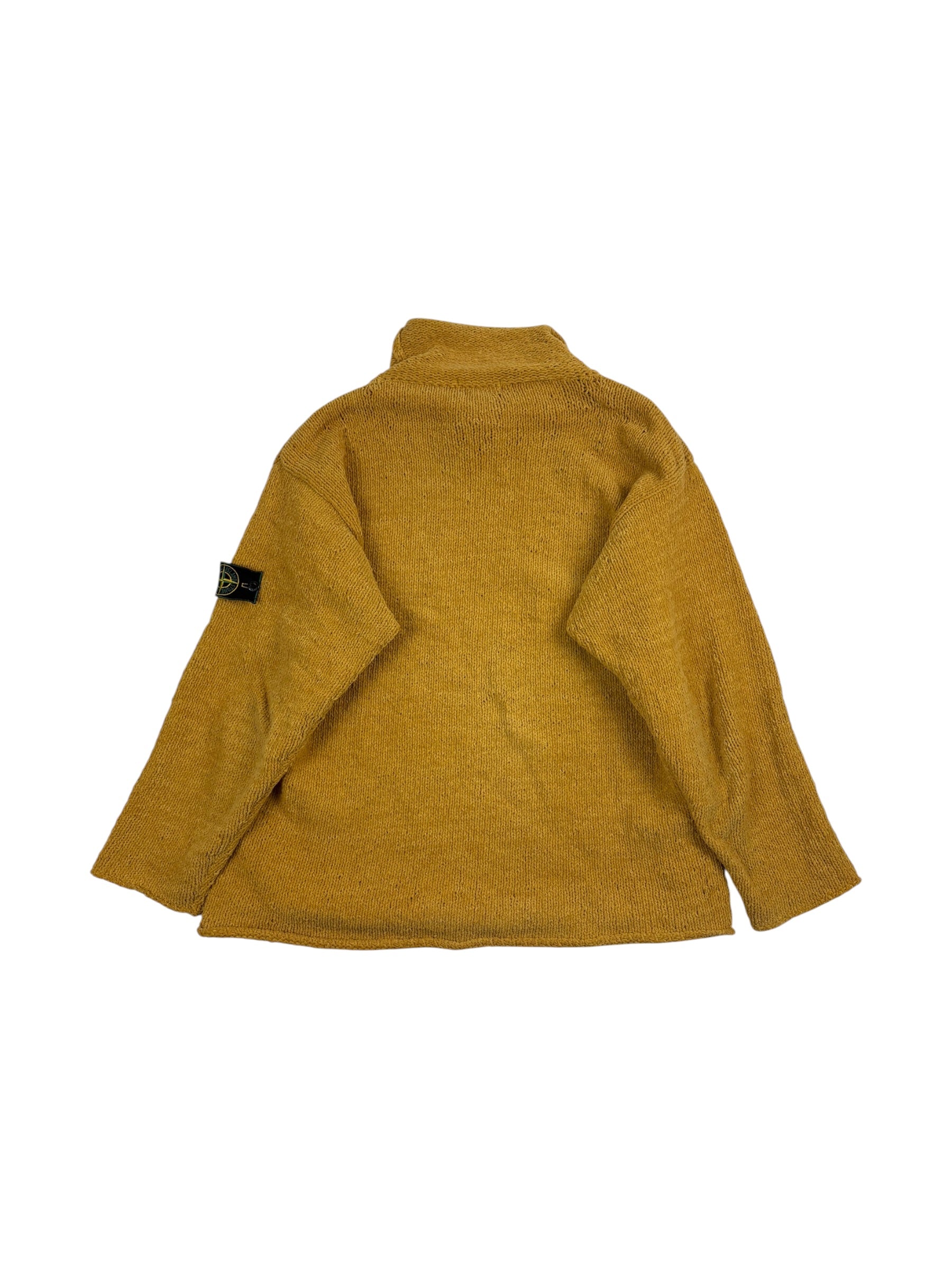 Stone Island AW95 Roll Neck Chenille Knit