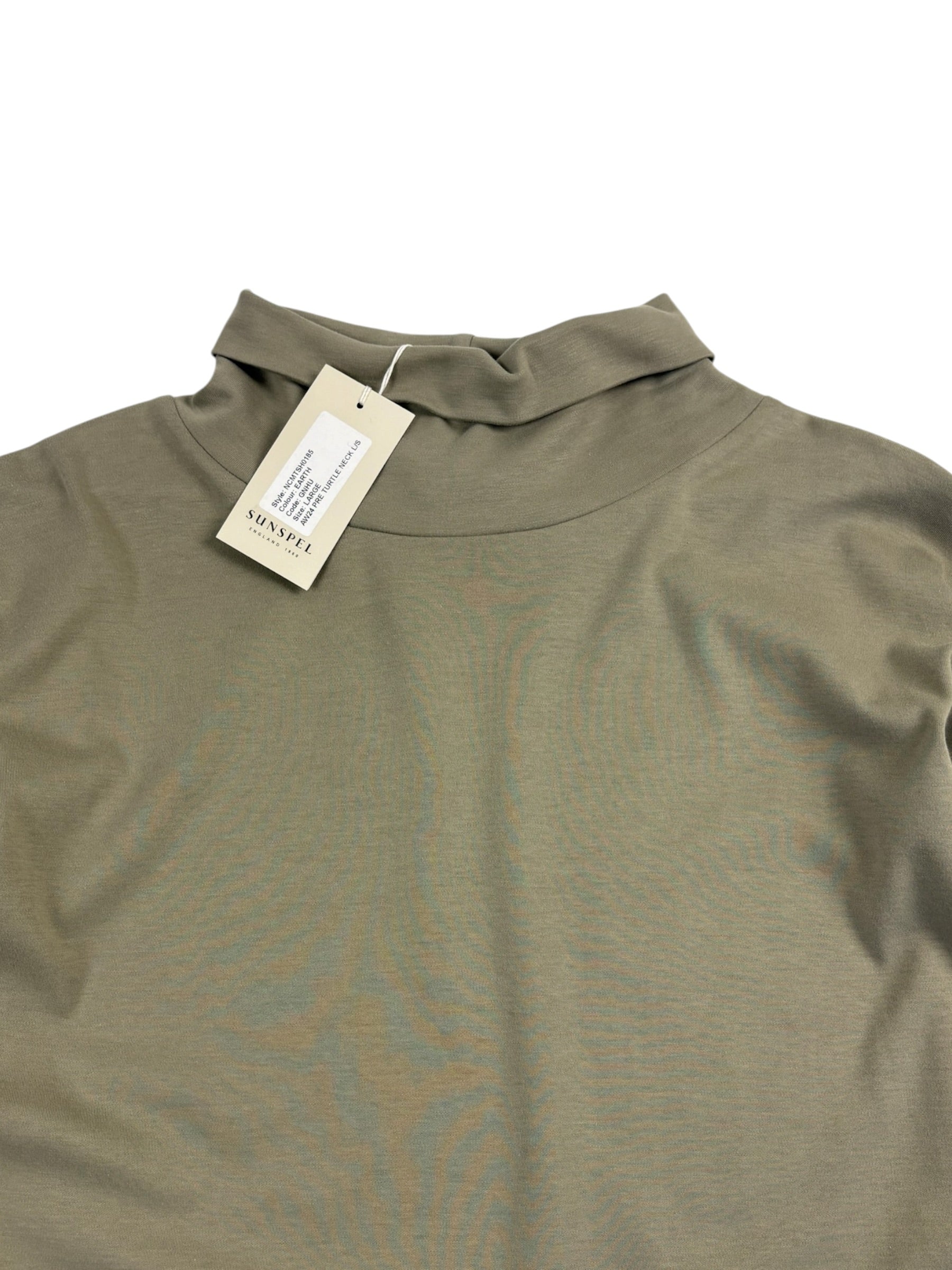 Nigel Cabourn x Sunspel Long Sleeve Turtle Neck