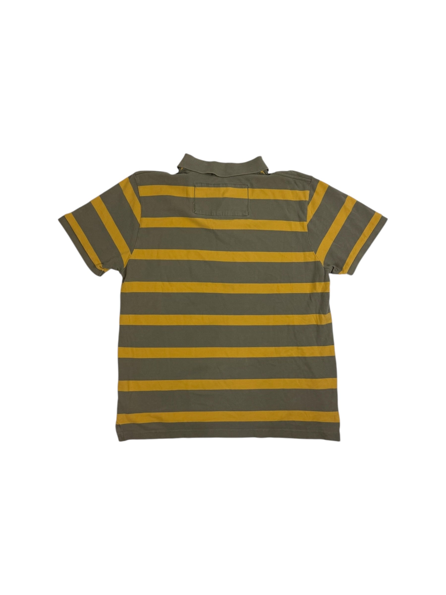 Nigel Cabourn 2000s Utility Striped Polo Shirt