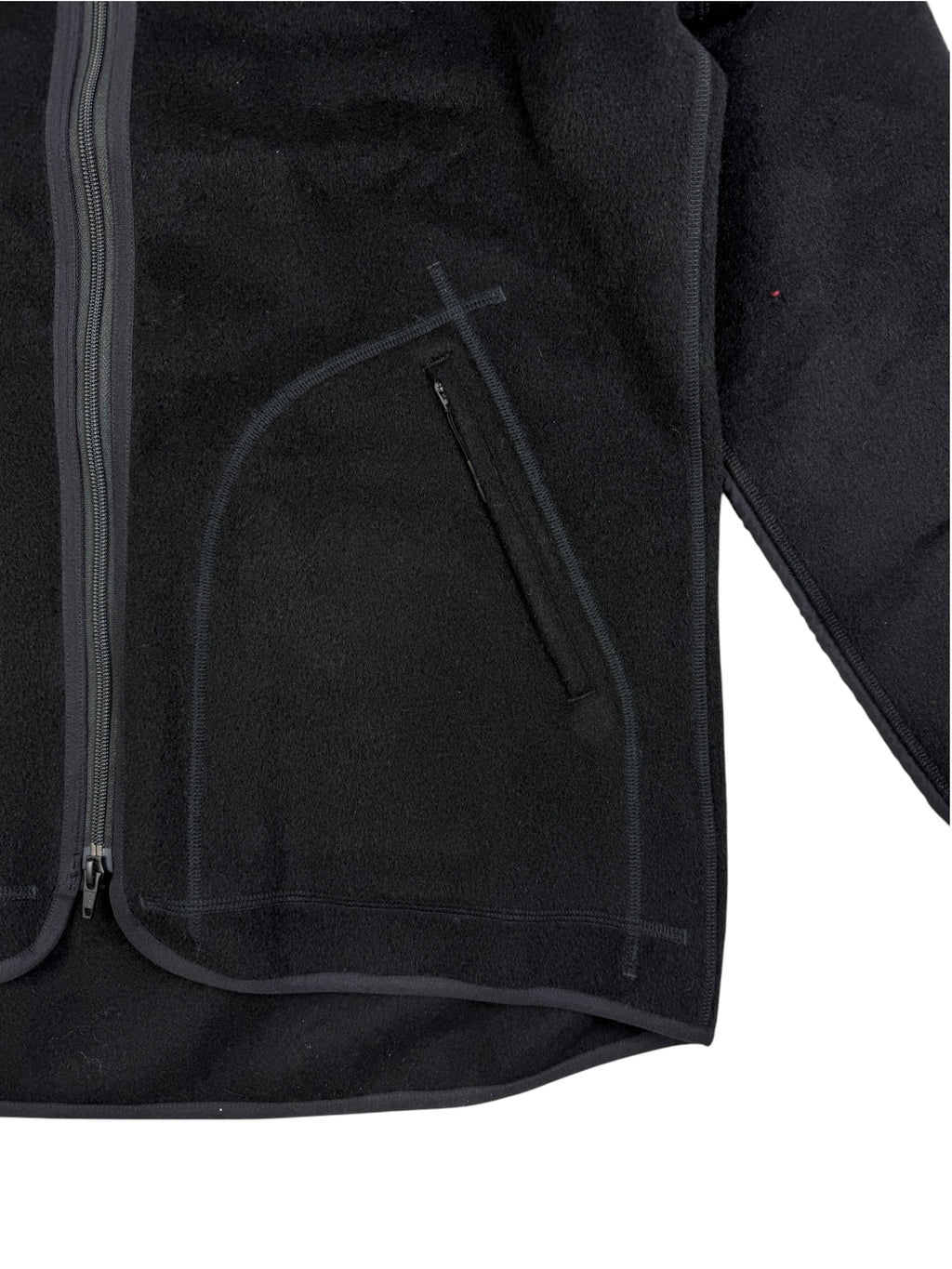 Y-3 Logo Appliqué Fleece Jacket