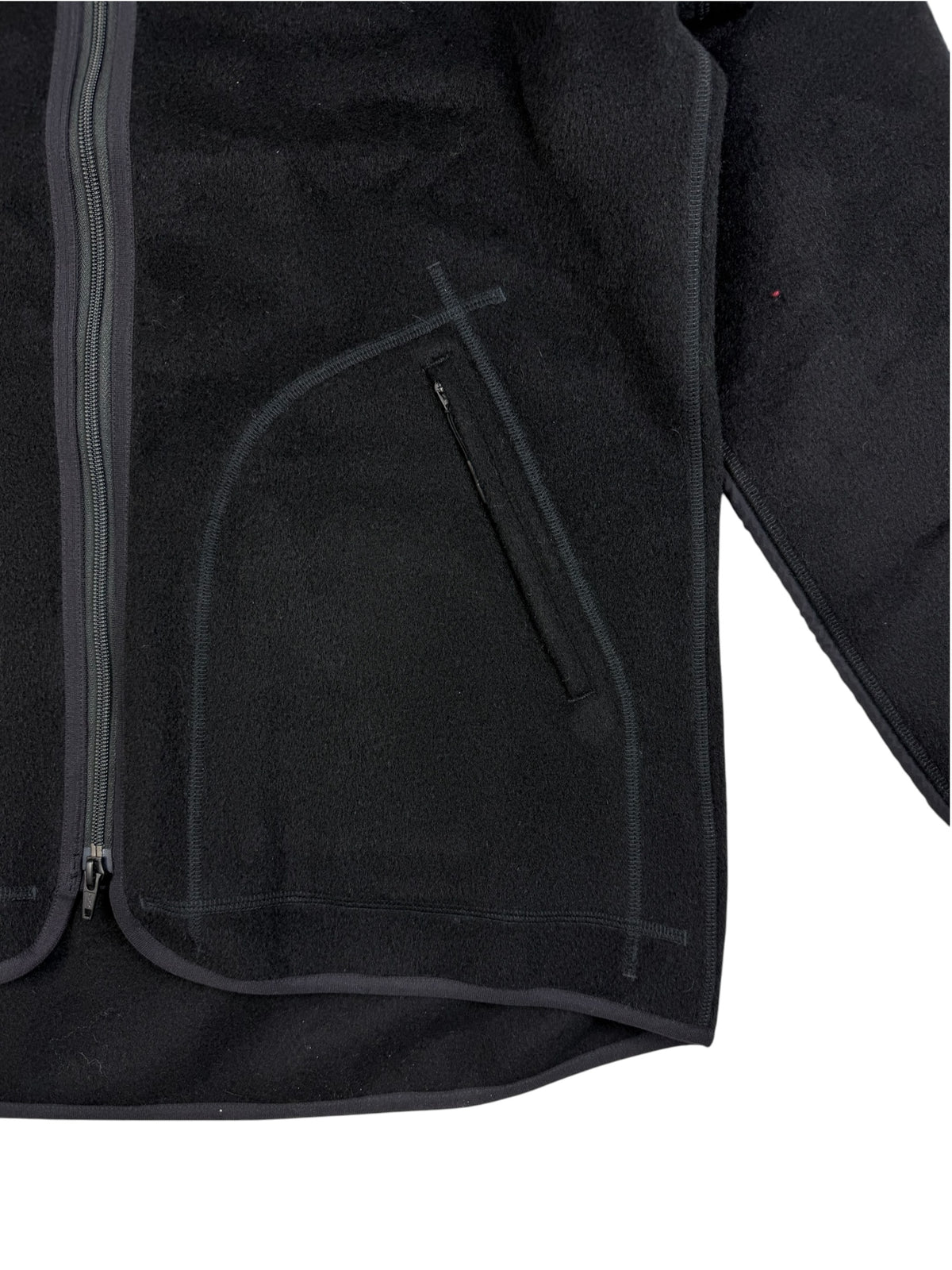 Y-3 Logo Appliqué Fleece Jacket