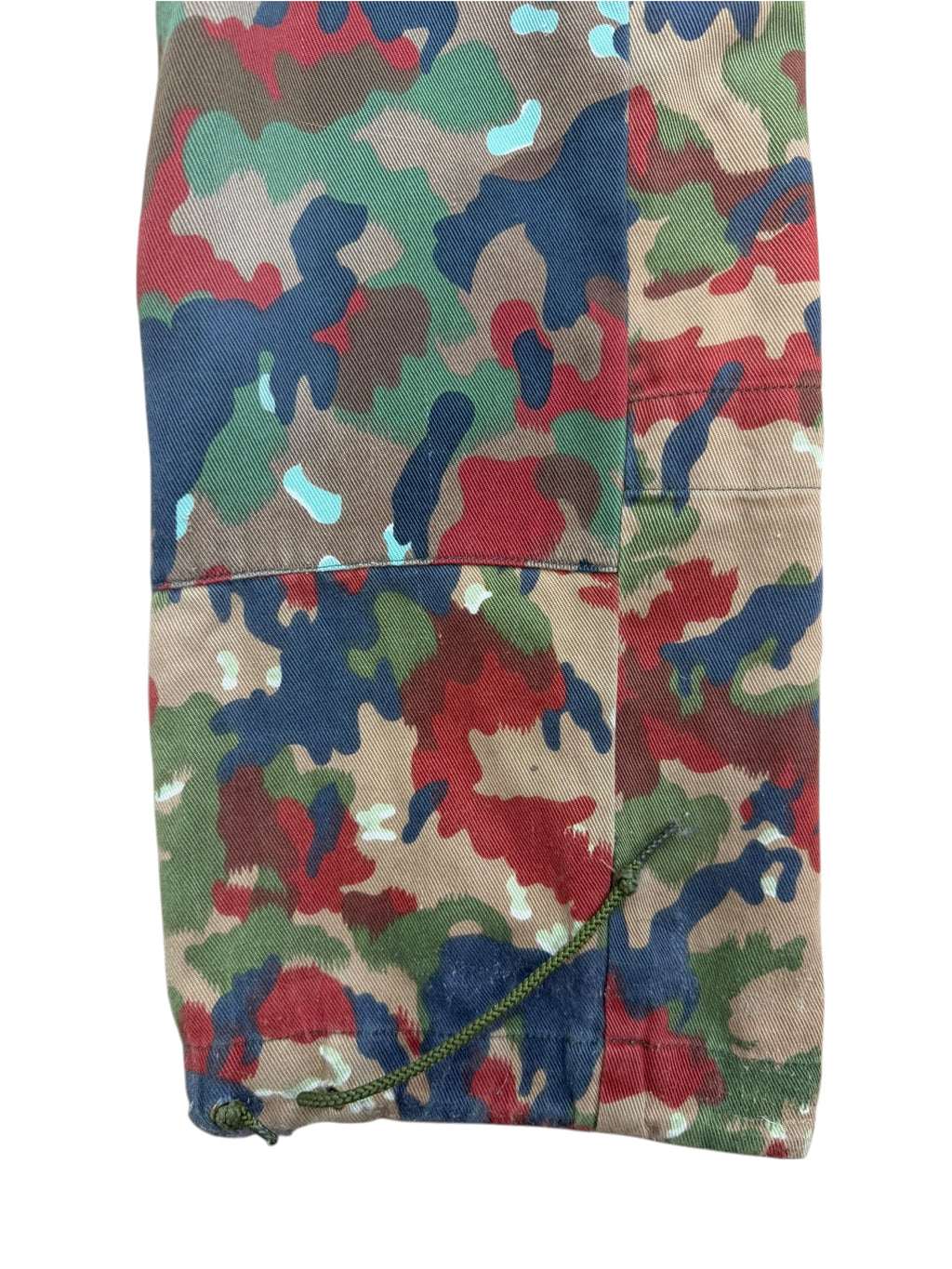 1970s Swiss Army M70 Alpenflage Cargo Dungarees
