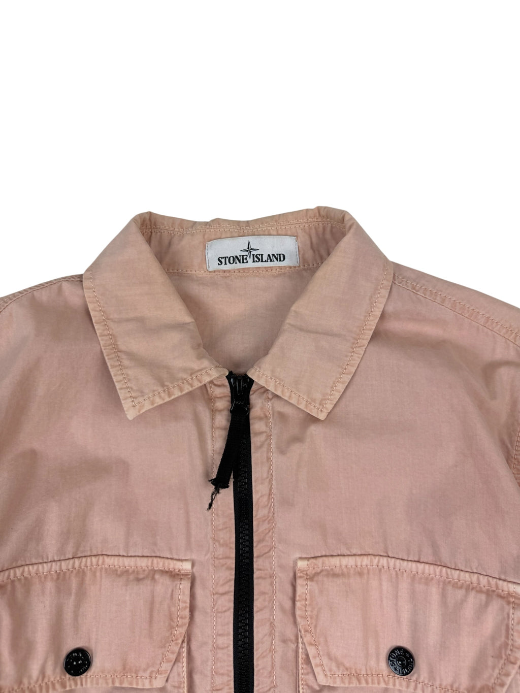 Stone Island AW21 Zip Up Overshirt