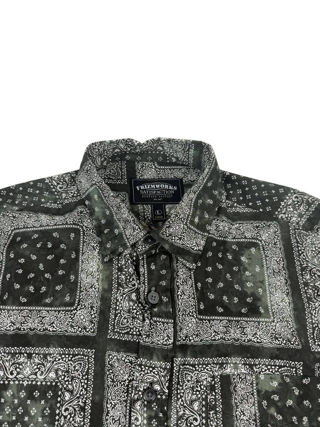 Frizmworks Tie-Dyed Bandana Shirt