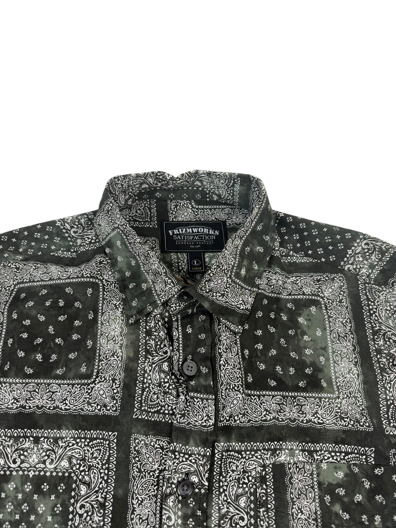 Frizmworks Tie-Dyed Bandana Shirt