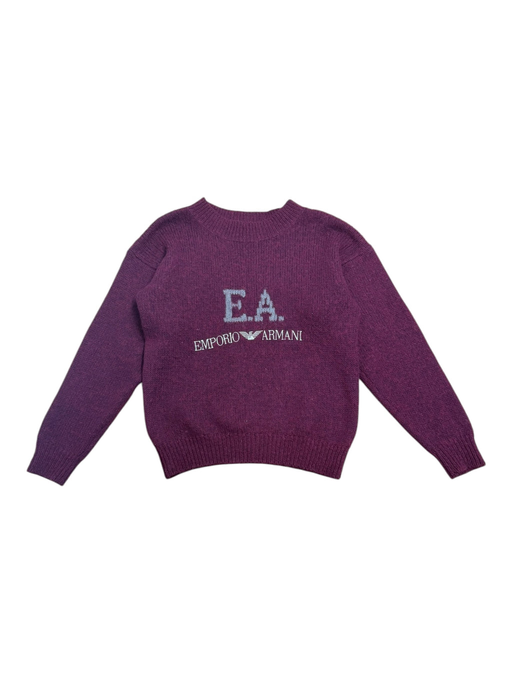 Emporio Armani 90s Shetland Wool Sweatshirt