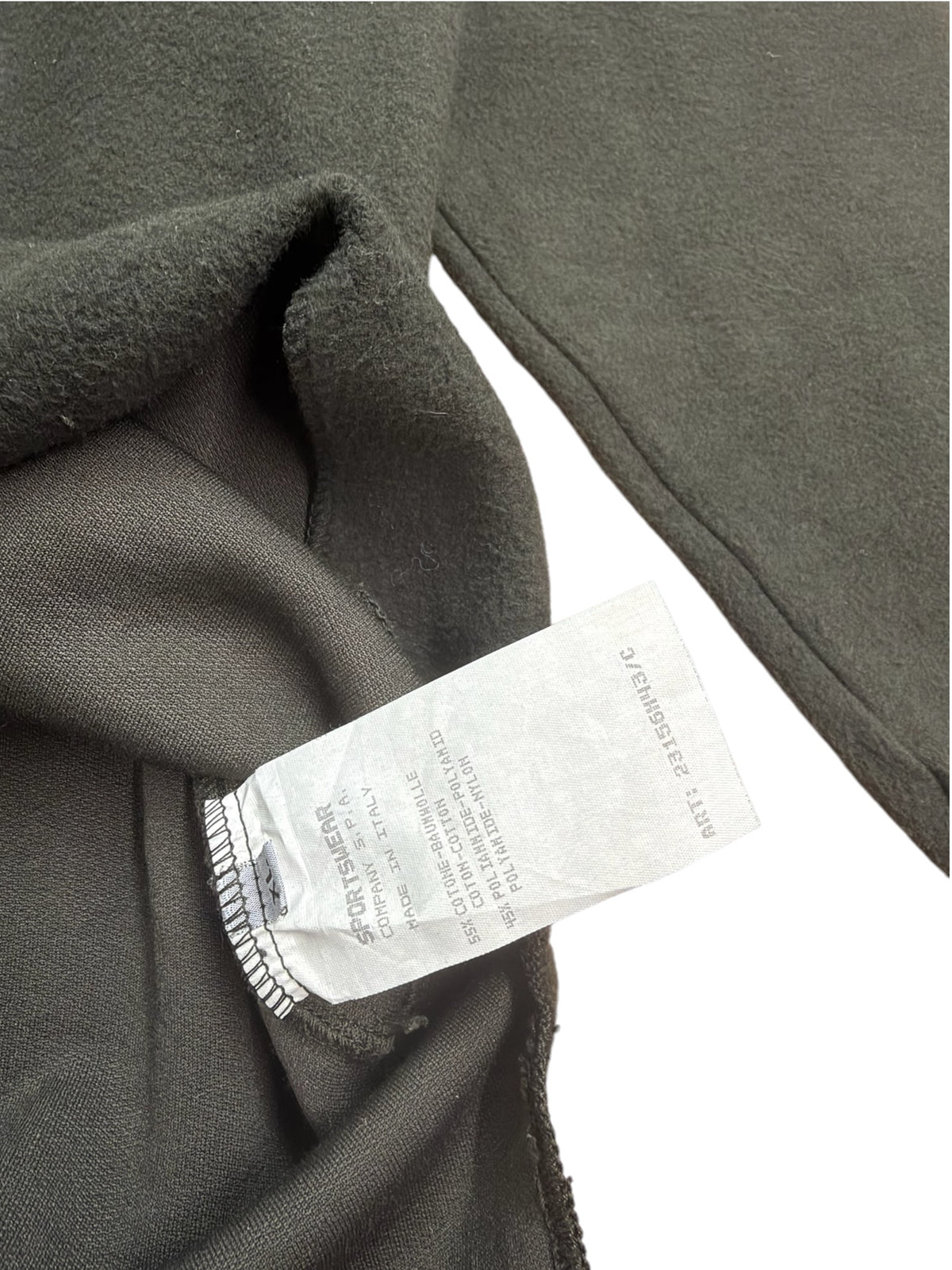 Stone Island AW95 Mock Neck Fleece Sweater