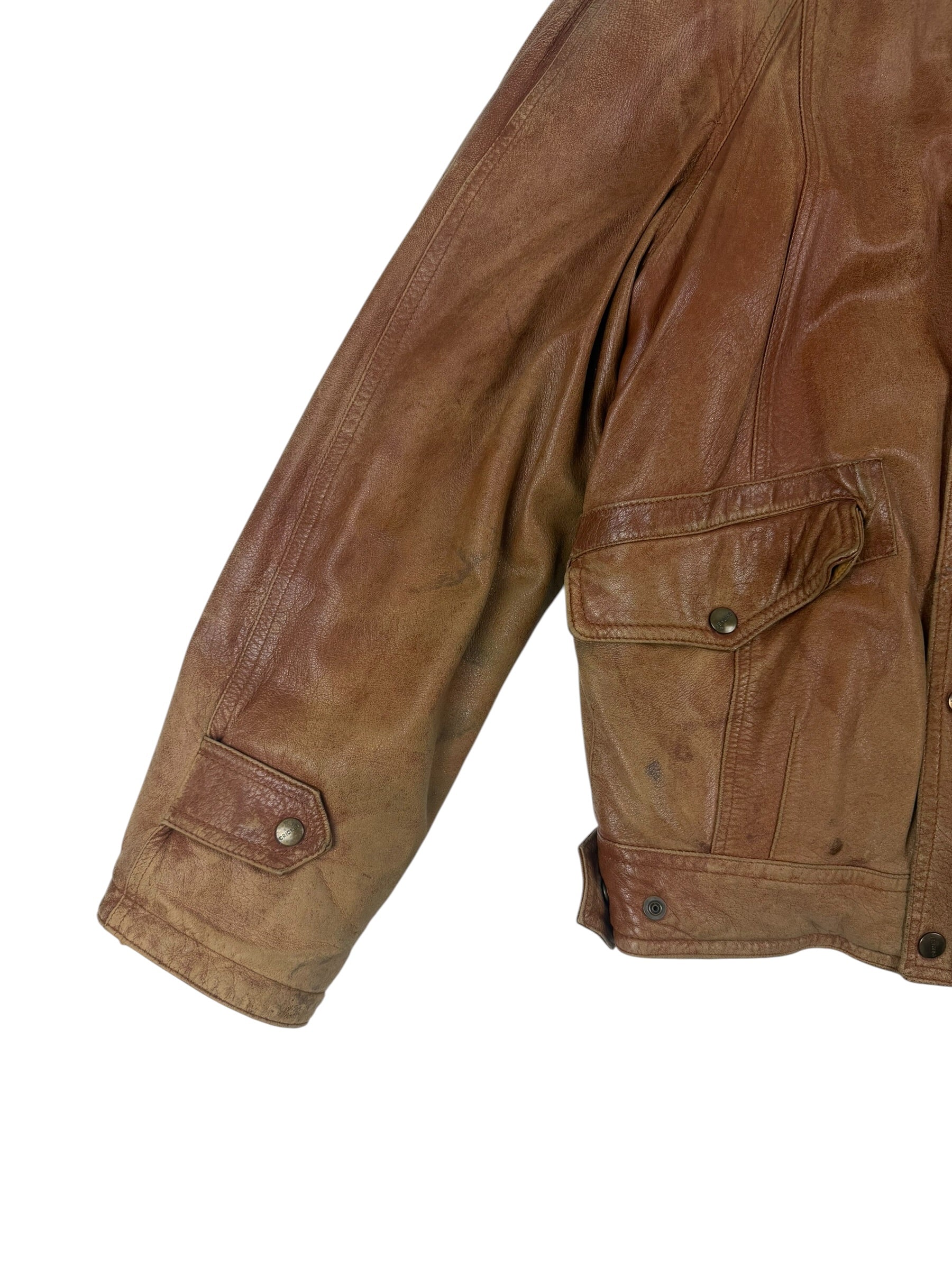 Nigel Cabourn Cricket Club AW1981 Leather Jacket