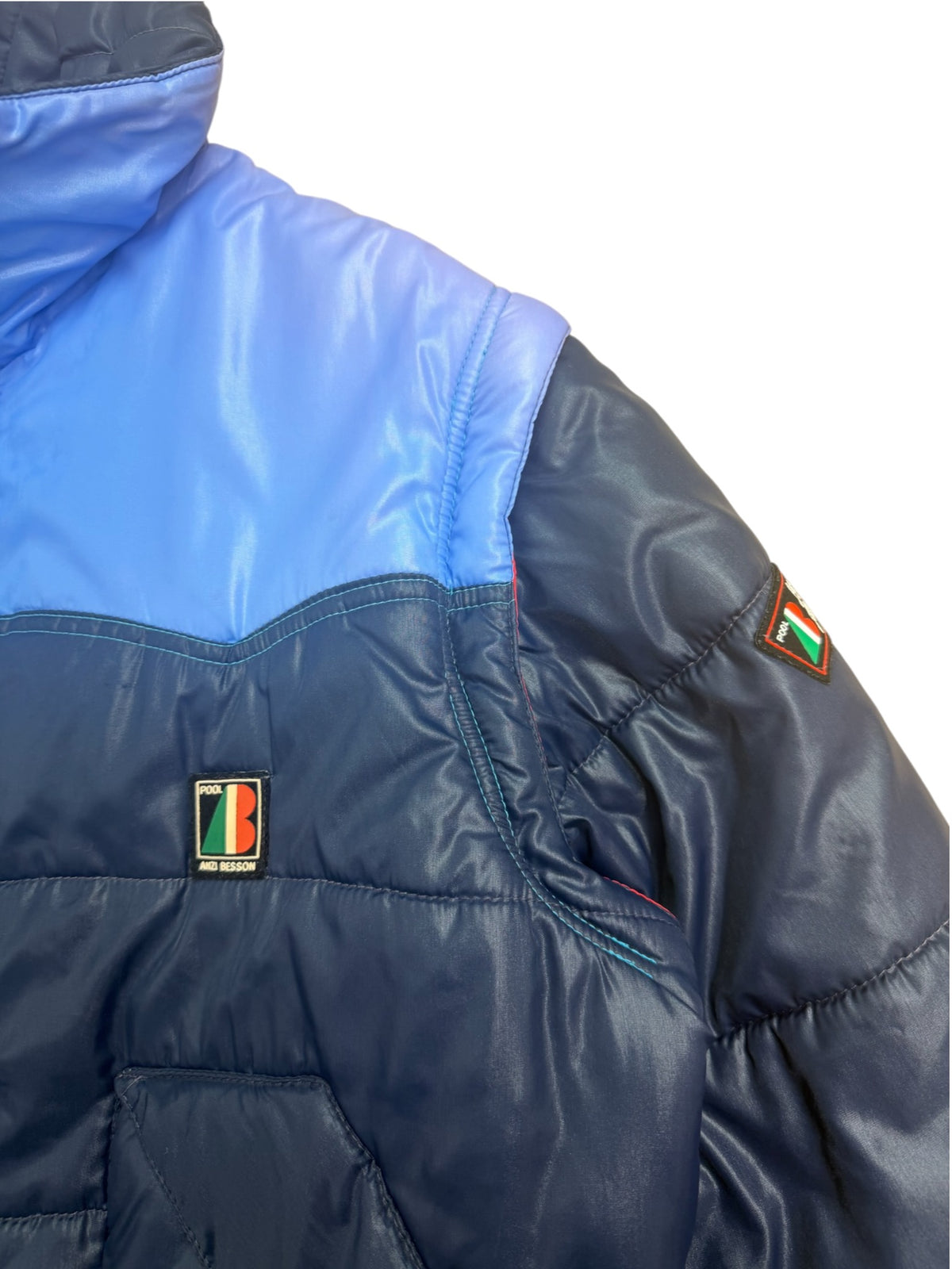 Anzi Besson 80s POOL AB Ski Puffer Jacket