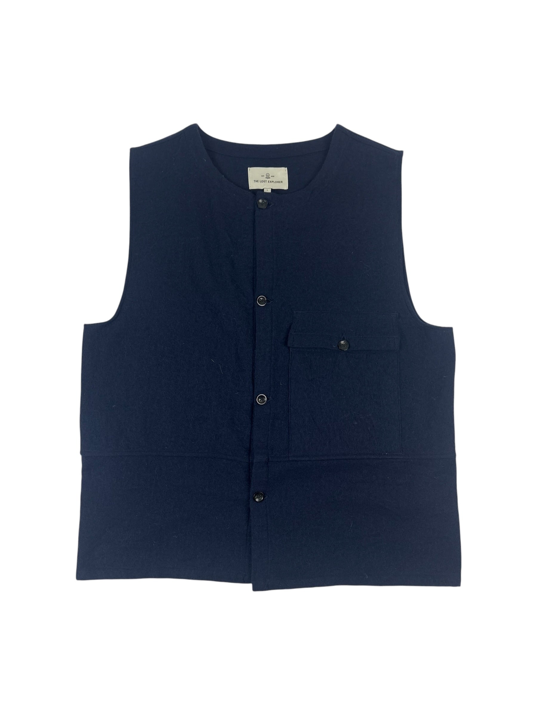 The Lost Explorer Wool Waistcoat