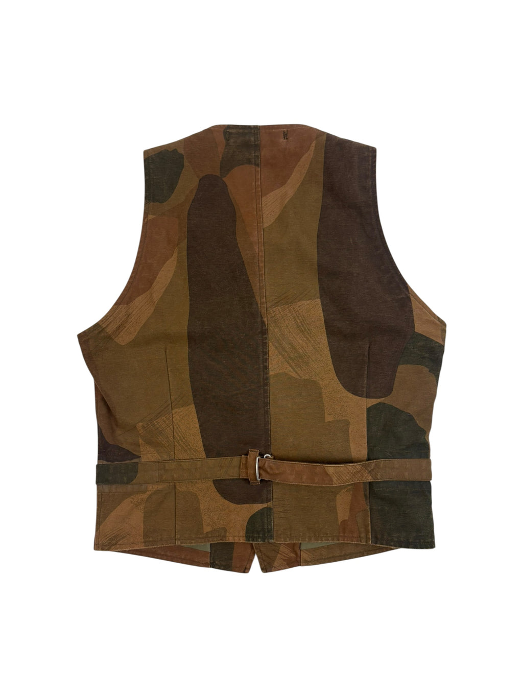 Nigel Cabourn Mainline Brush Stroke Camo Waistcoat