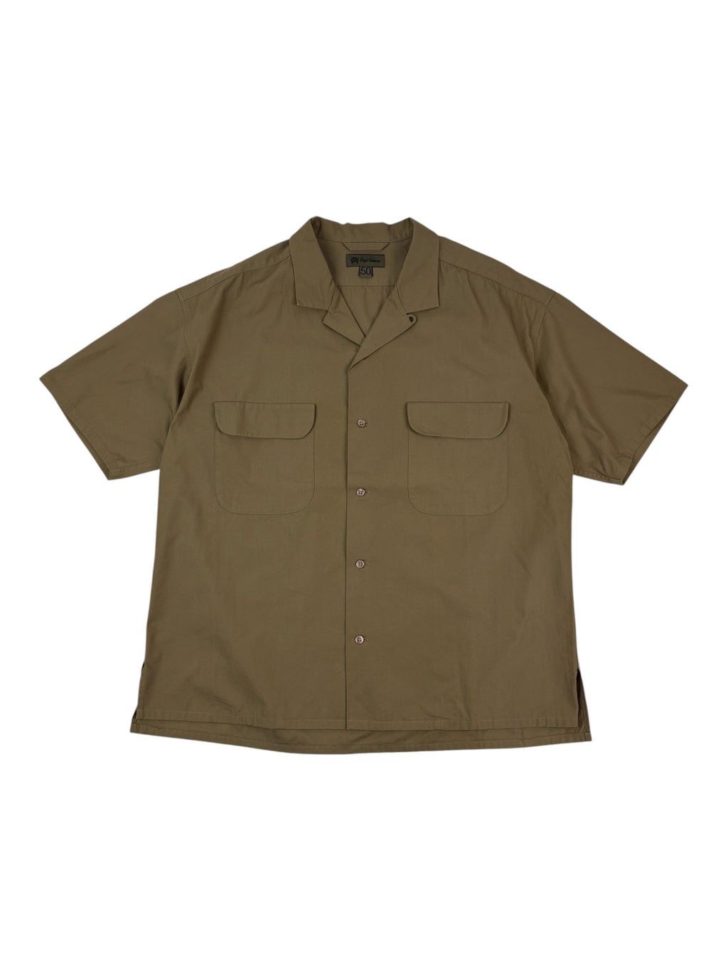 Nigel Cabourn Mainline Open Collar Shirt