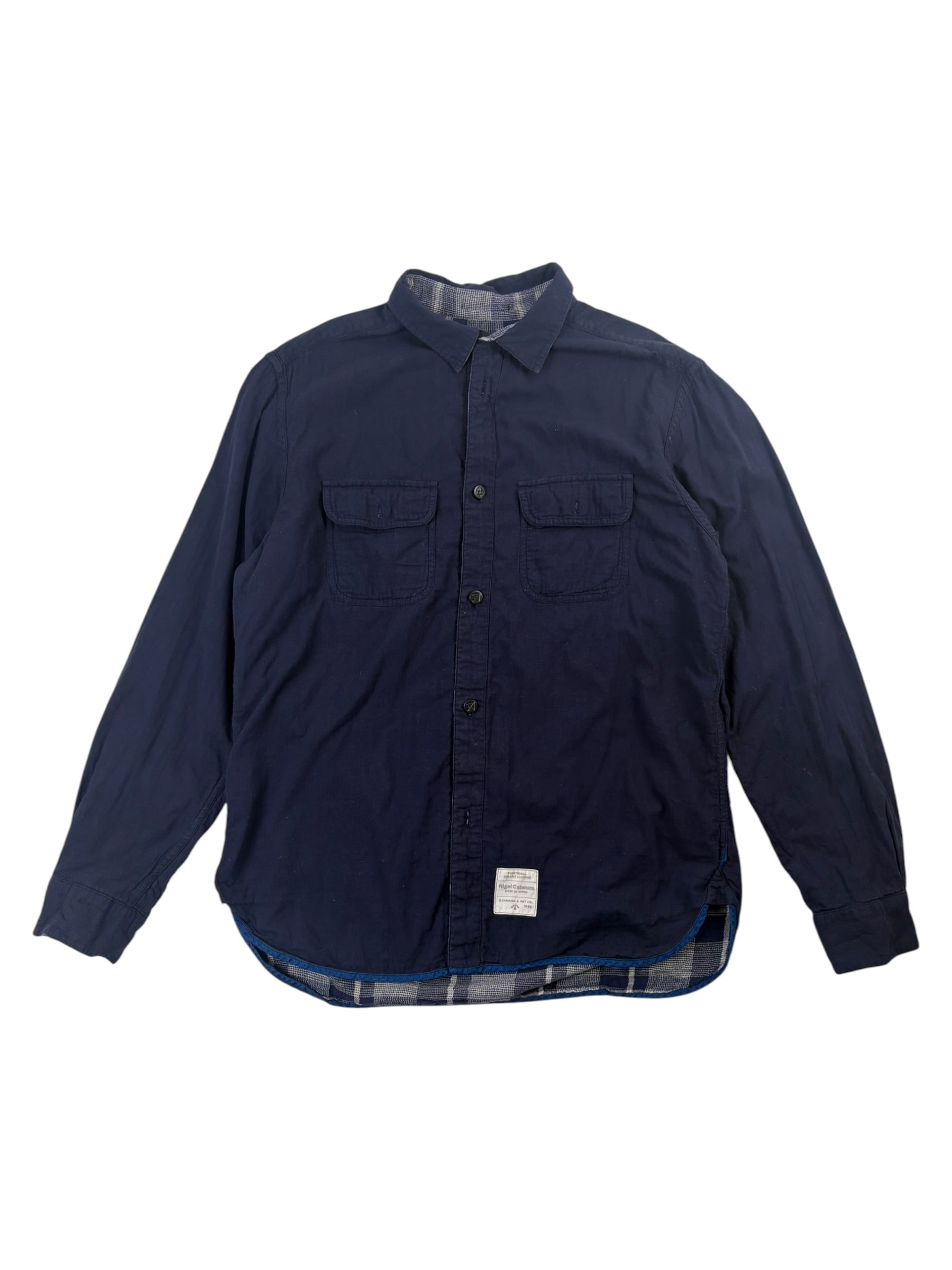 Nigel Cabourn Mainline Reversible Plaid Shirt