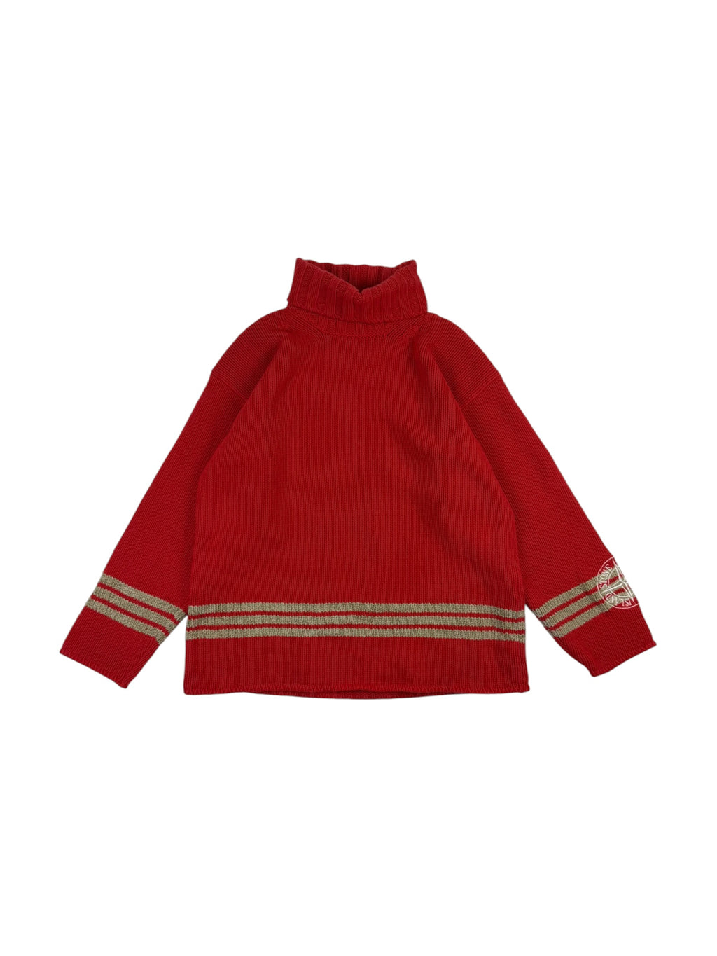 Stone Island AW96 Compass Roll Neck Knit