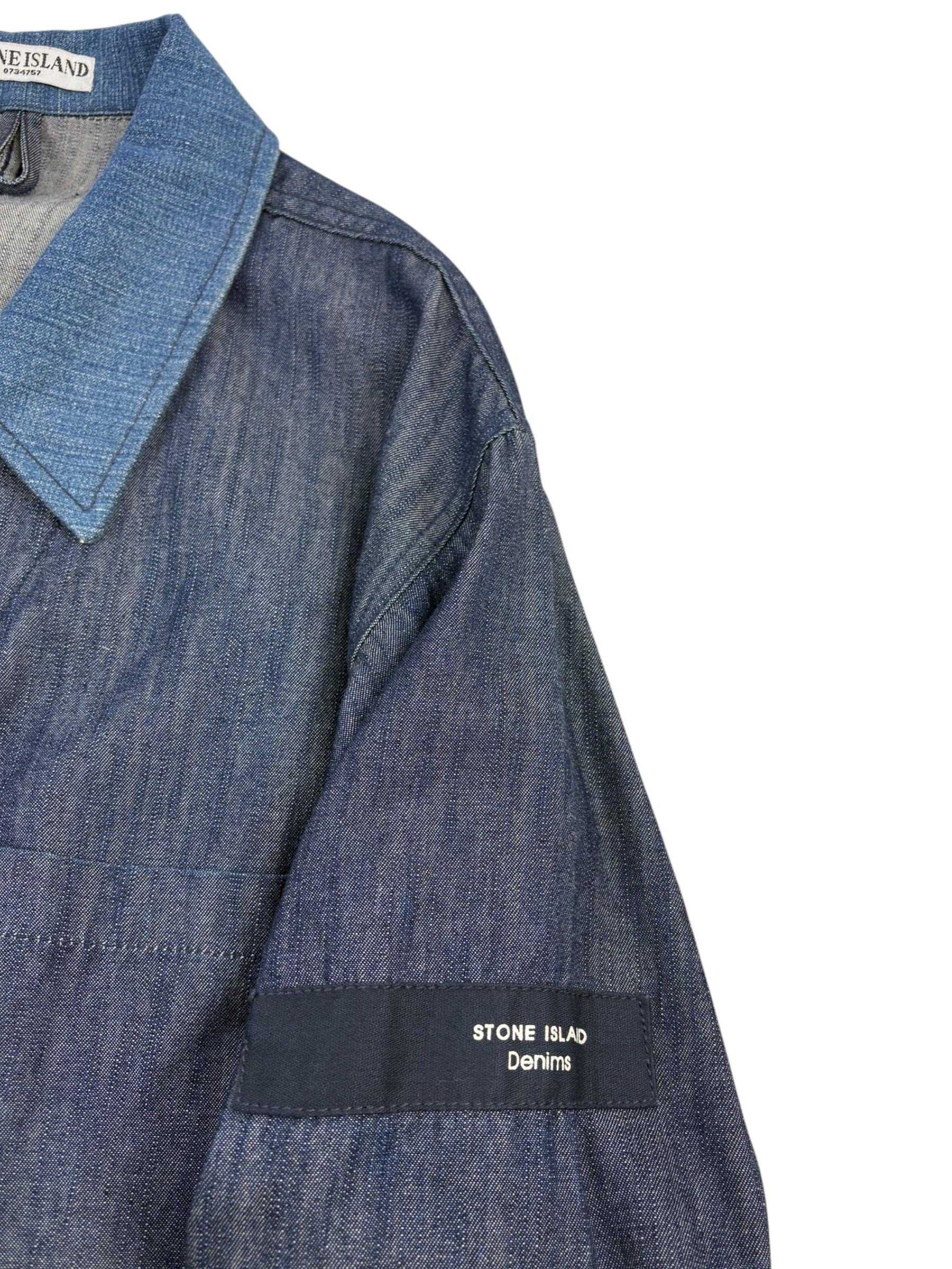 Stone Island Denims AW03 Multi-Pocket Denim Jacket