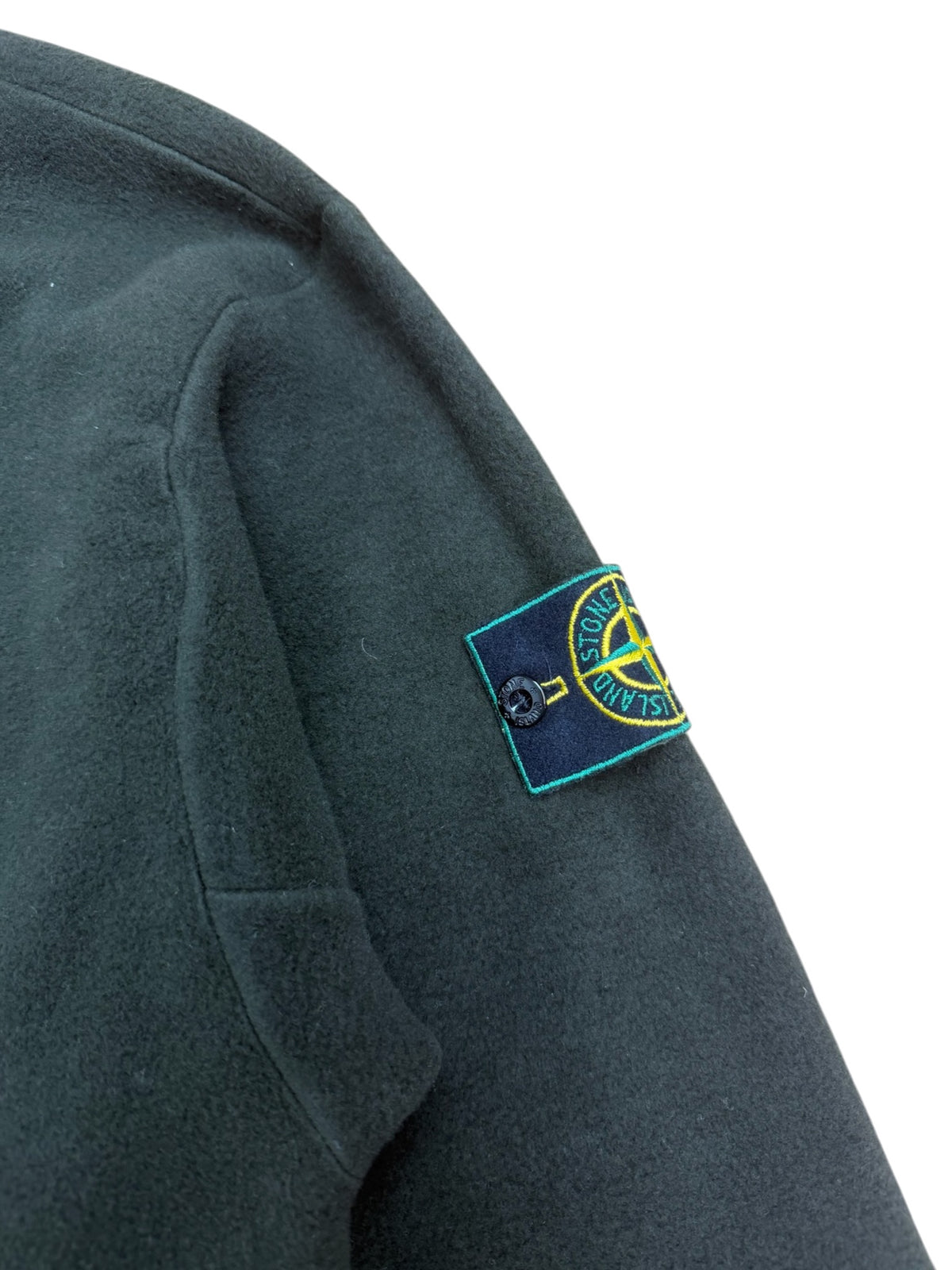 Stone Island AW95 Mock Neck Fleece Sweater