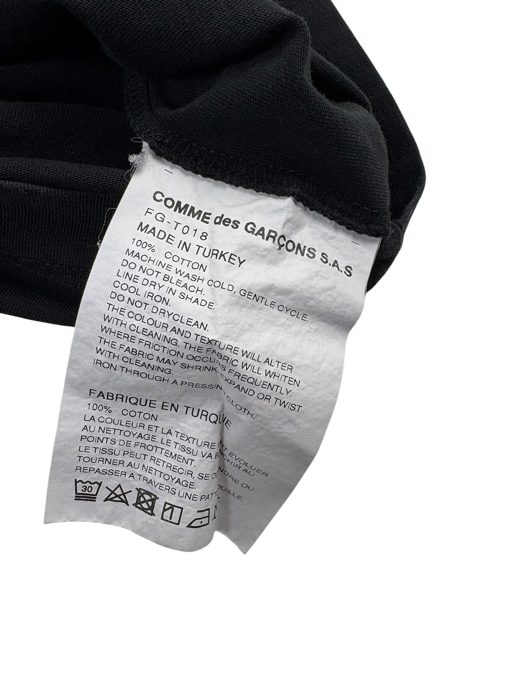 Comme Des Garçons SHIRT Black T-Shirt