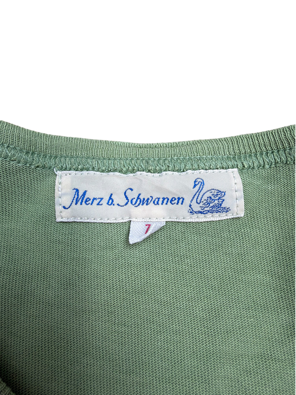 Merz b Schwanen Short Sleeve Henley Shirt