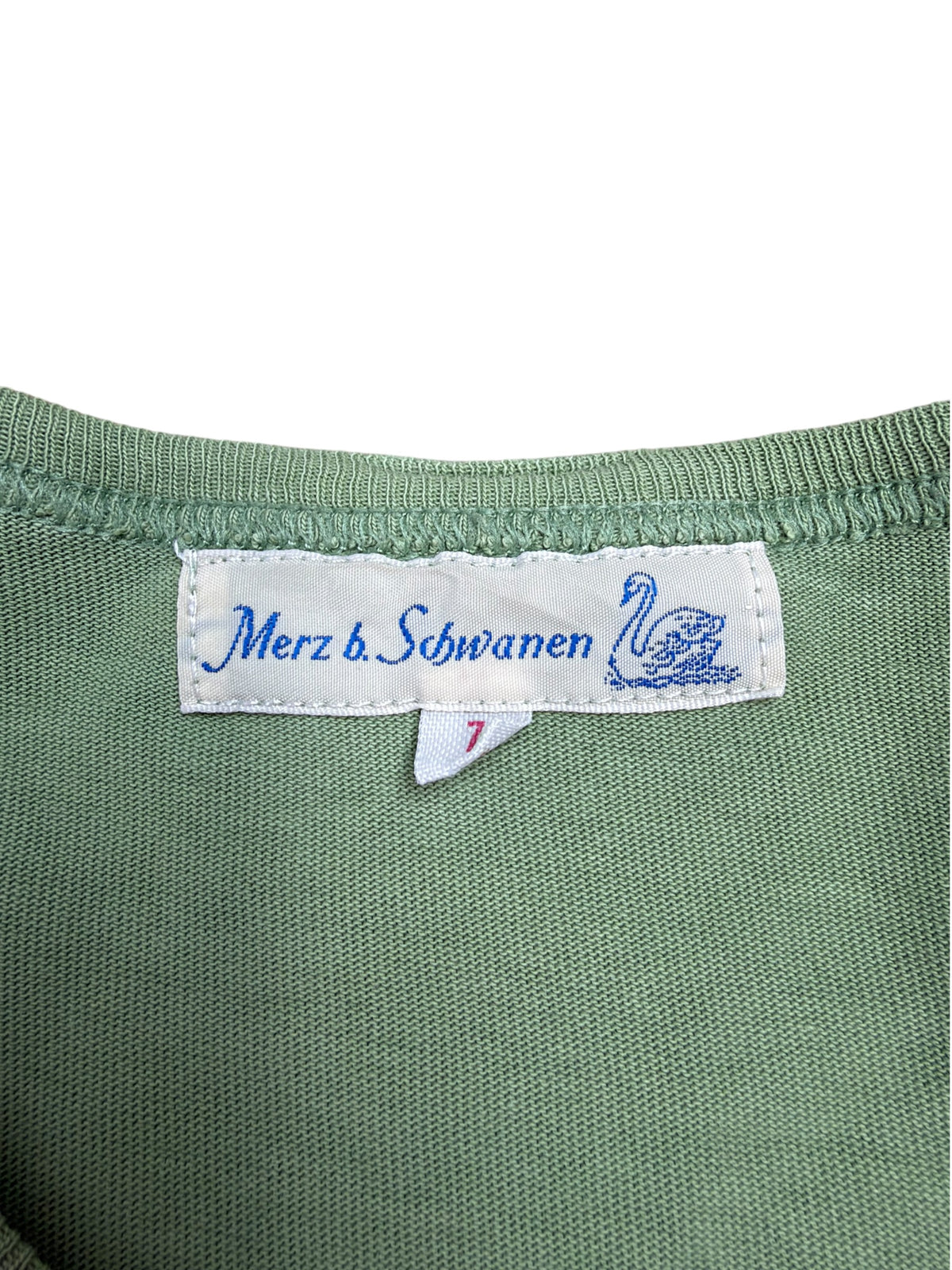 Merz b Schwanen Short Sleeve Henley Shirt