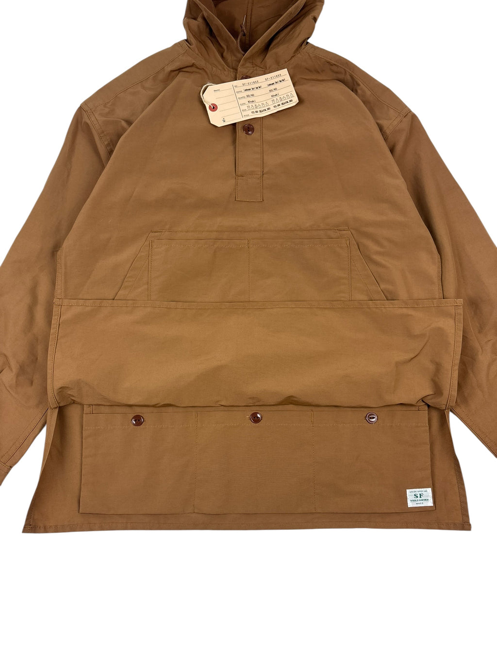 Sassafras Landscaper Shell Bud Half Smock