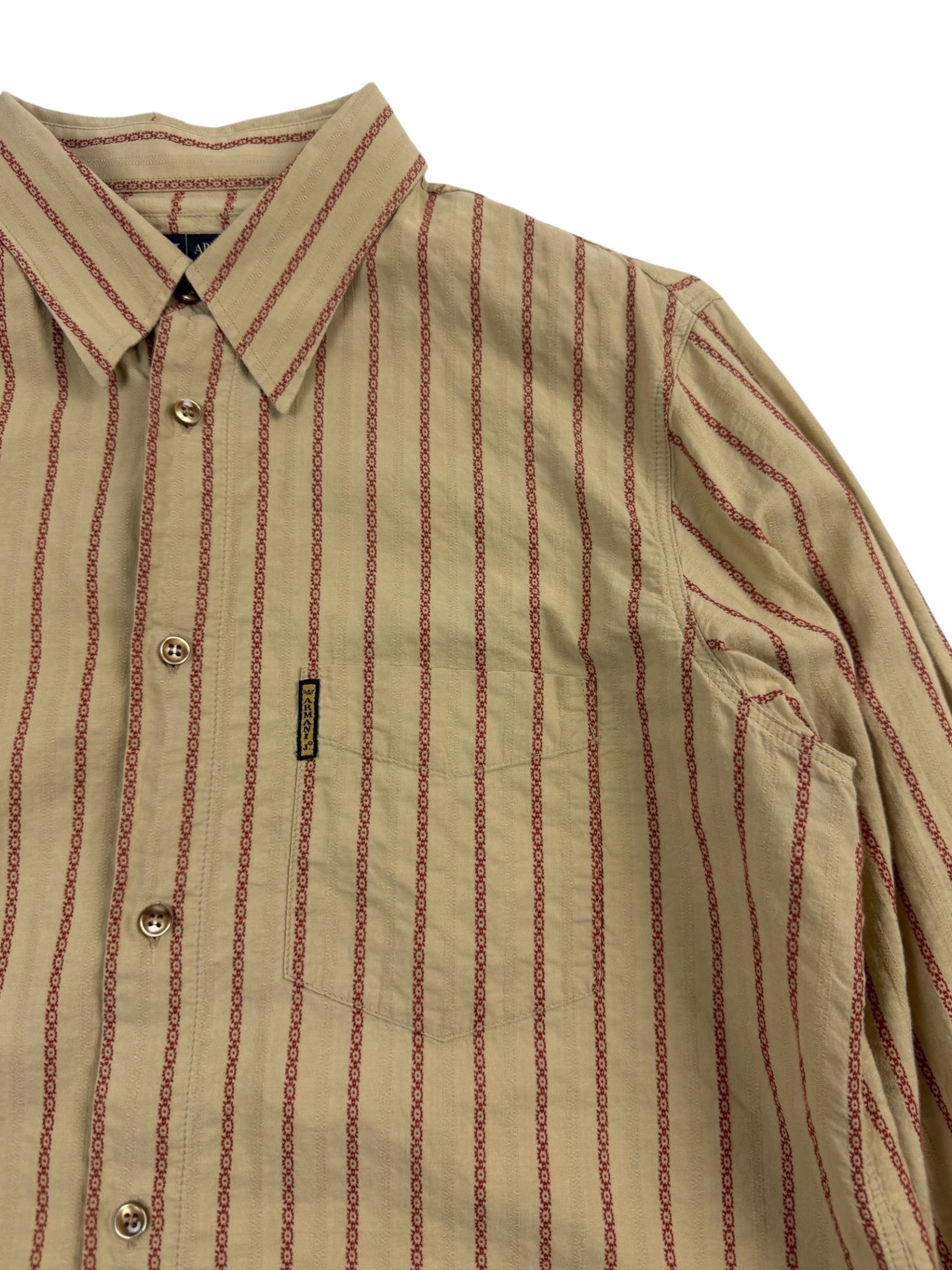 Armani Jeans SS94 Chain Stripe Shirt