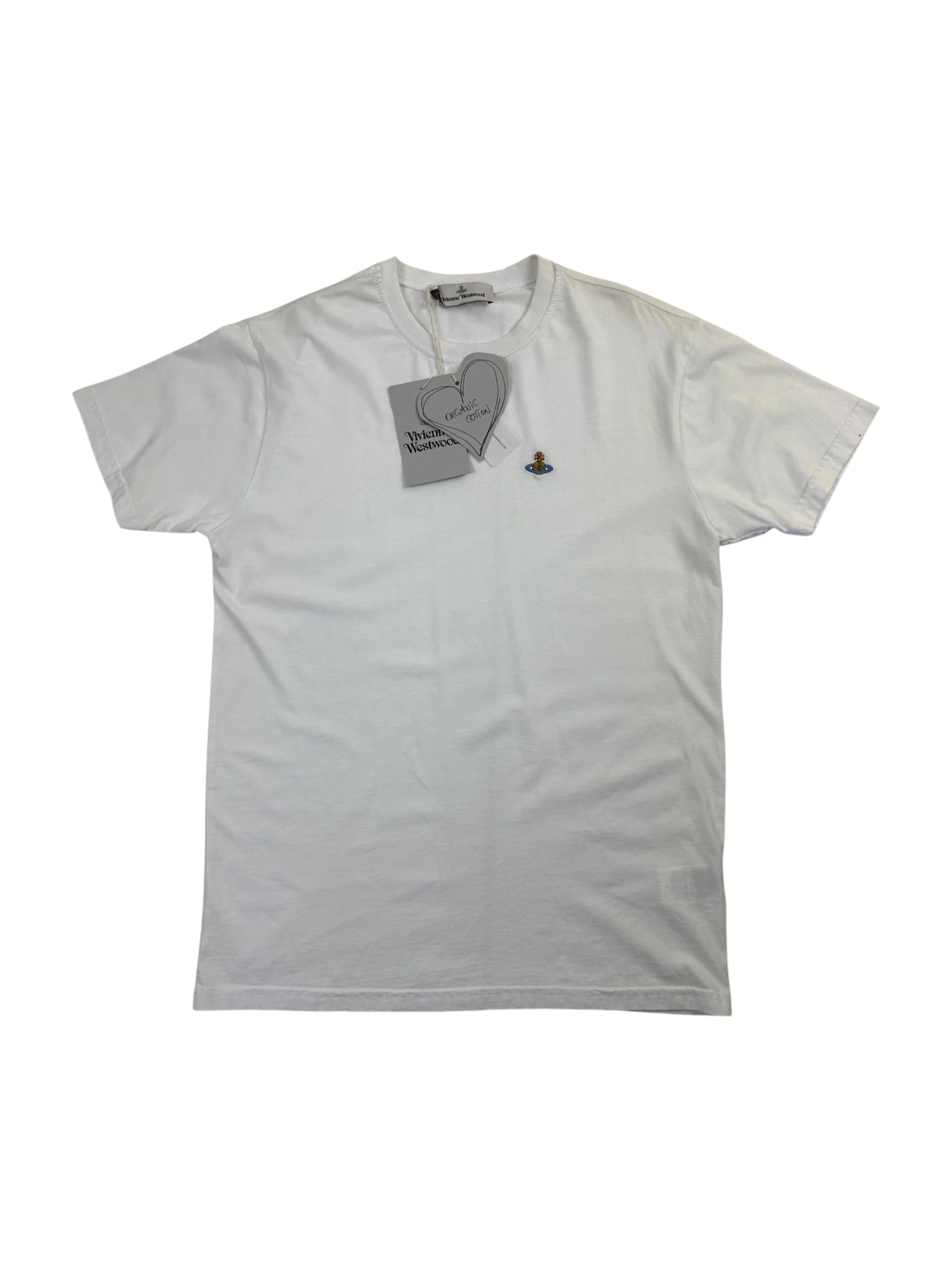 Vivienne Westwood White Classic Orb T-Shirt