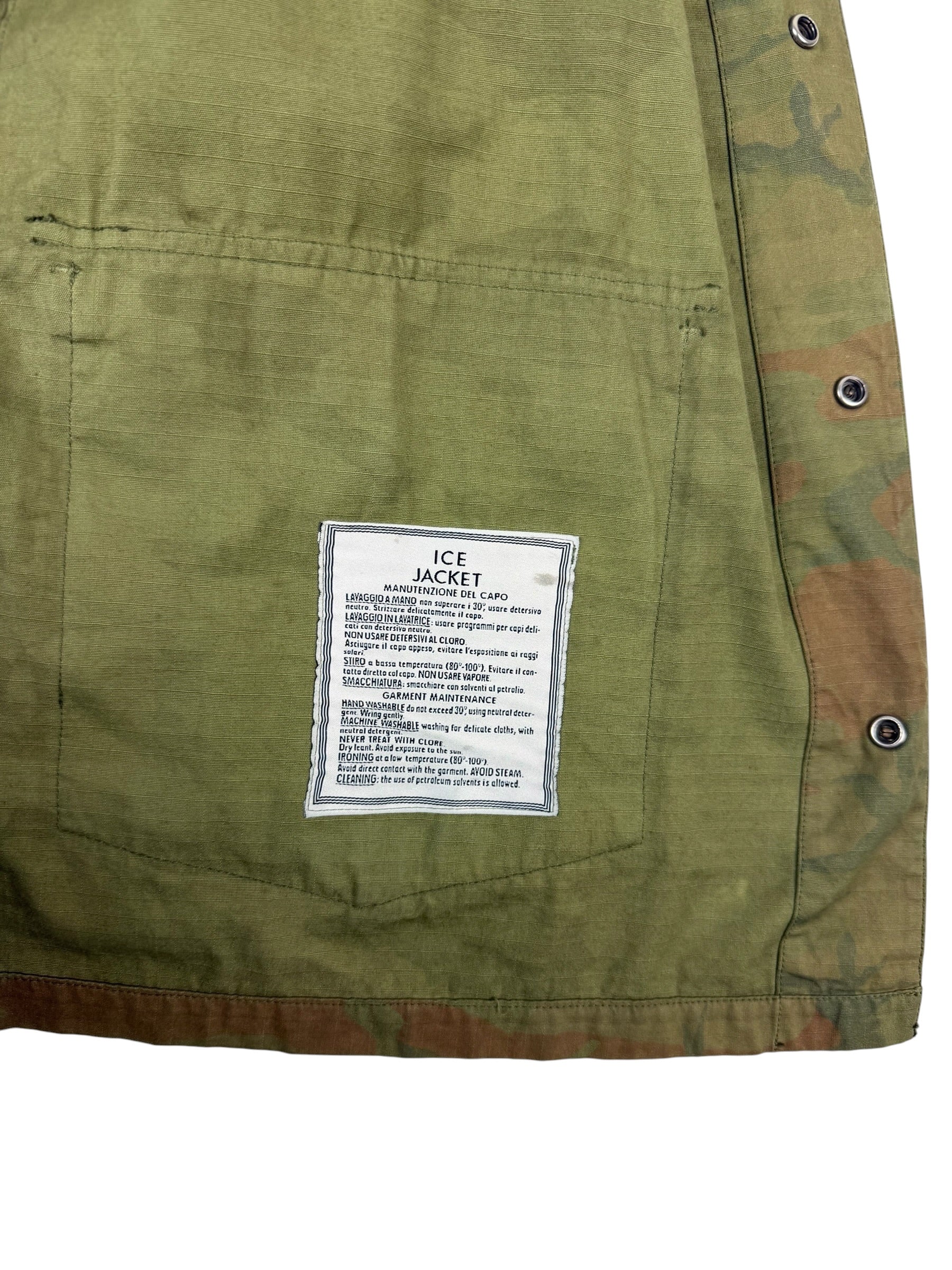 Stone Island SS89 Ice Camo Field Jacket