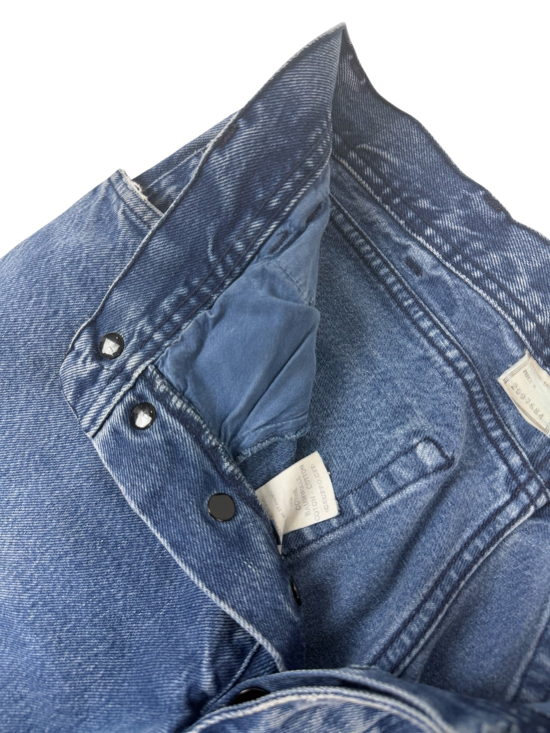 Stone Island 90s Stonewash Patch Jeans