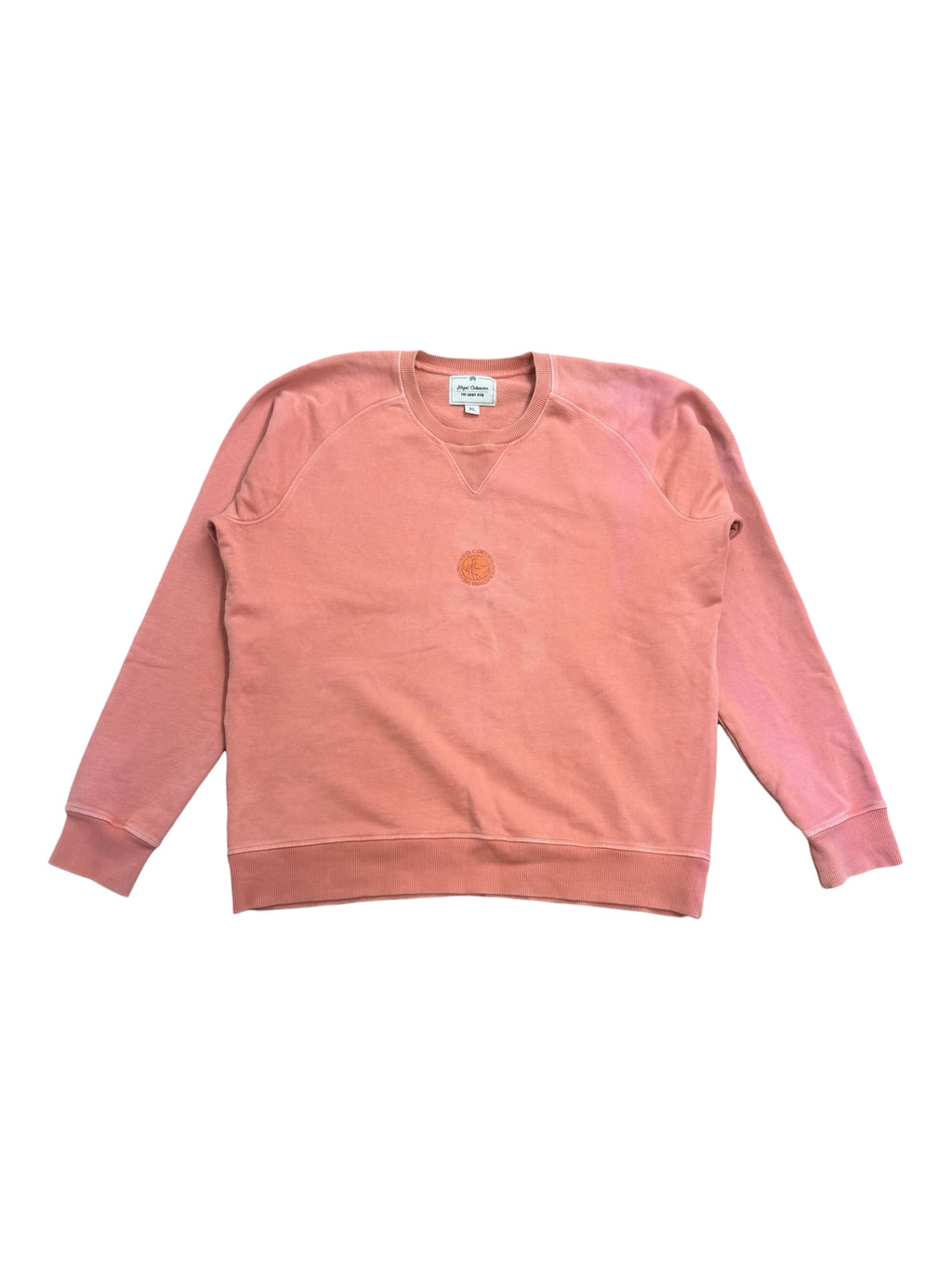 Nigel Cabourn Army Gym Embroidered Globe Sweatshirt