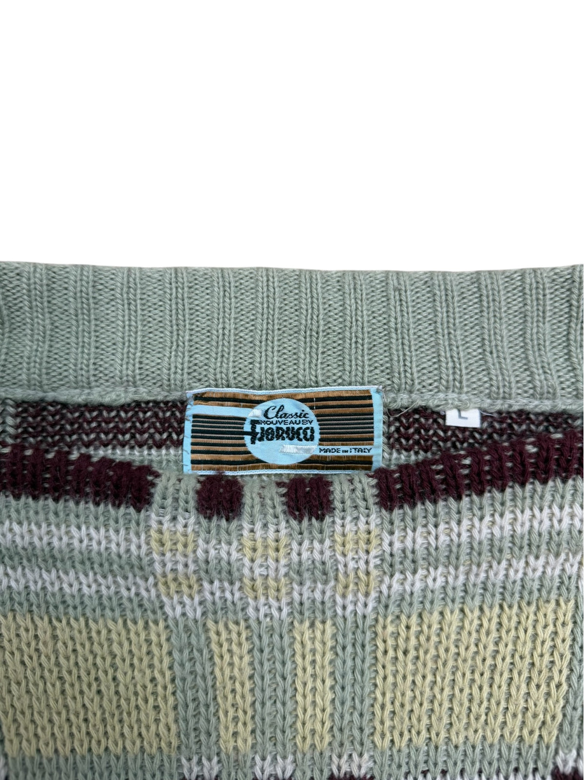 Fiorucci Classic Nouveau 80s Wool Jumper