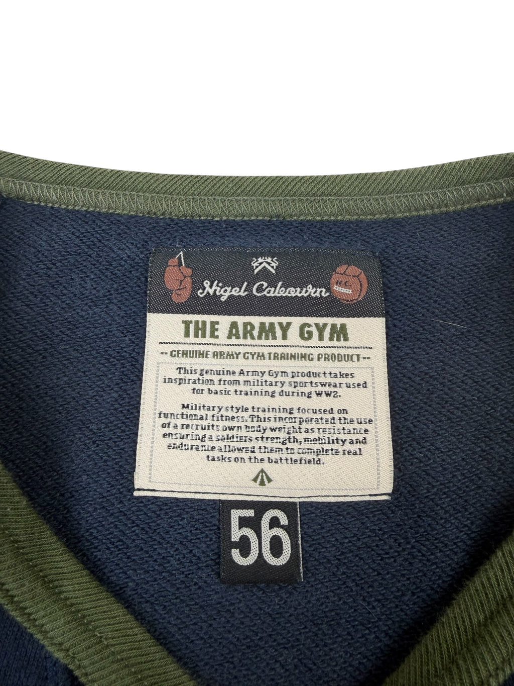 Nigel Cabourn Army Gym Pocket Sweatshirt