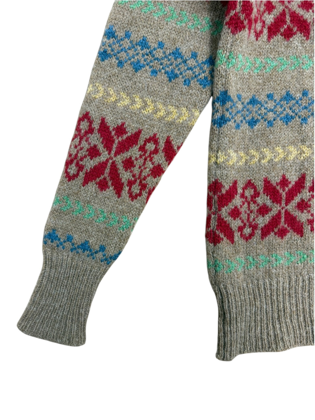 Nigel Cabourn Authentic Fair Isle Knit Sweater