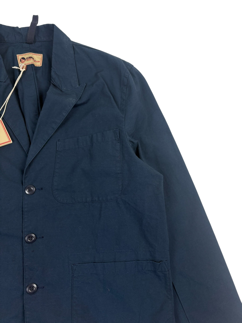Nigel Cabourn Lybro Slub Satin Peak Blazer