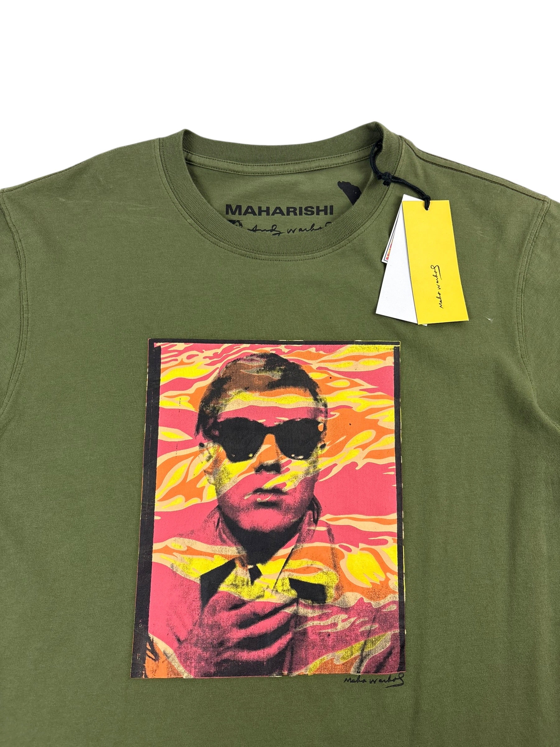 Maharishi x Andy Warhol Polaroid Portrait T-Shirt