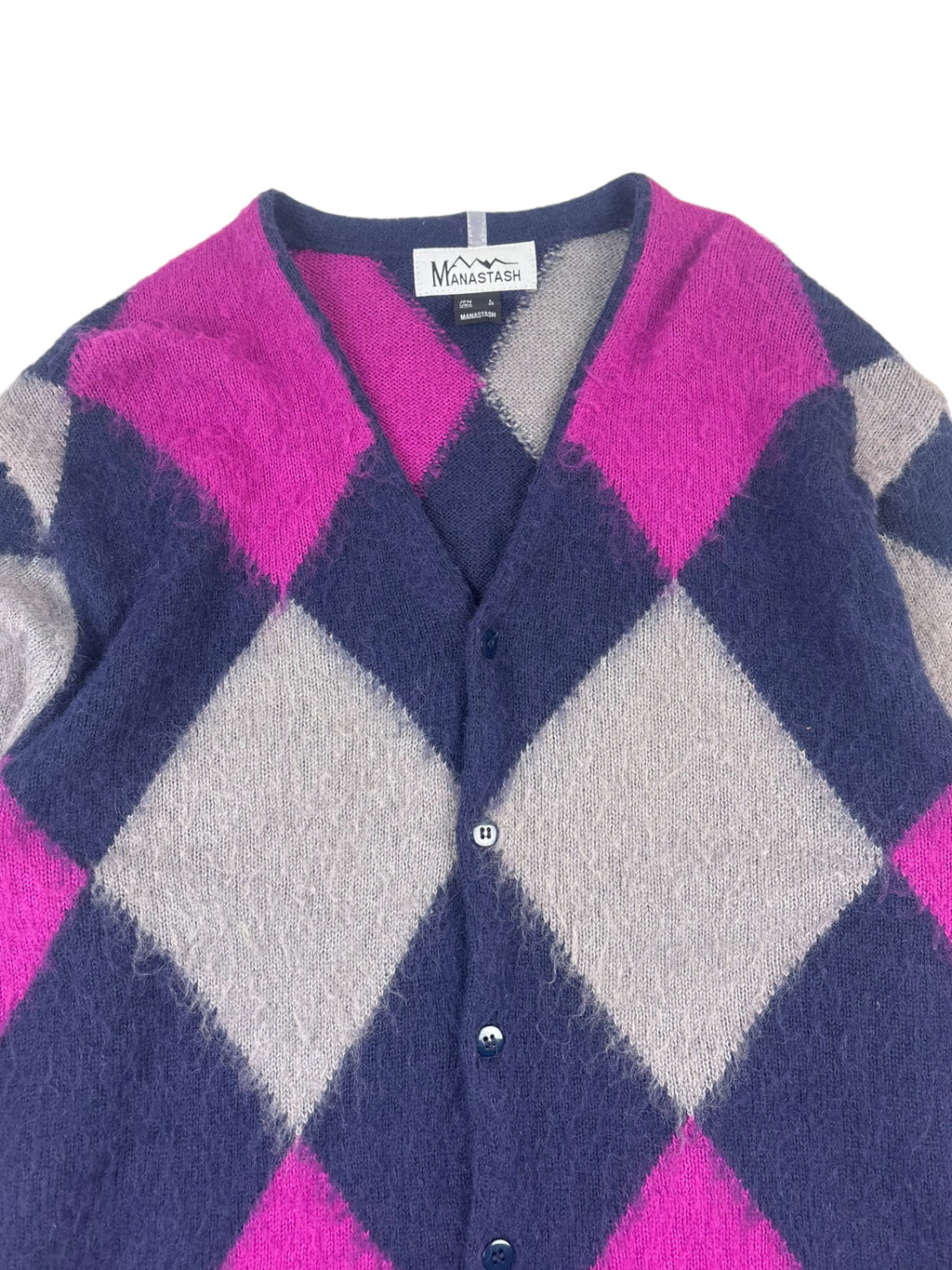Manastash Aberdeen Kurtigan Argyle Cardigan