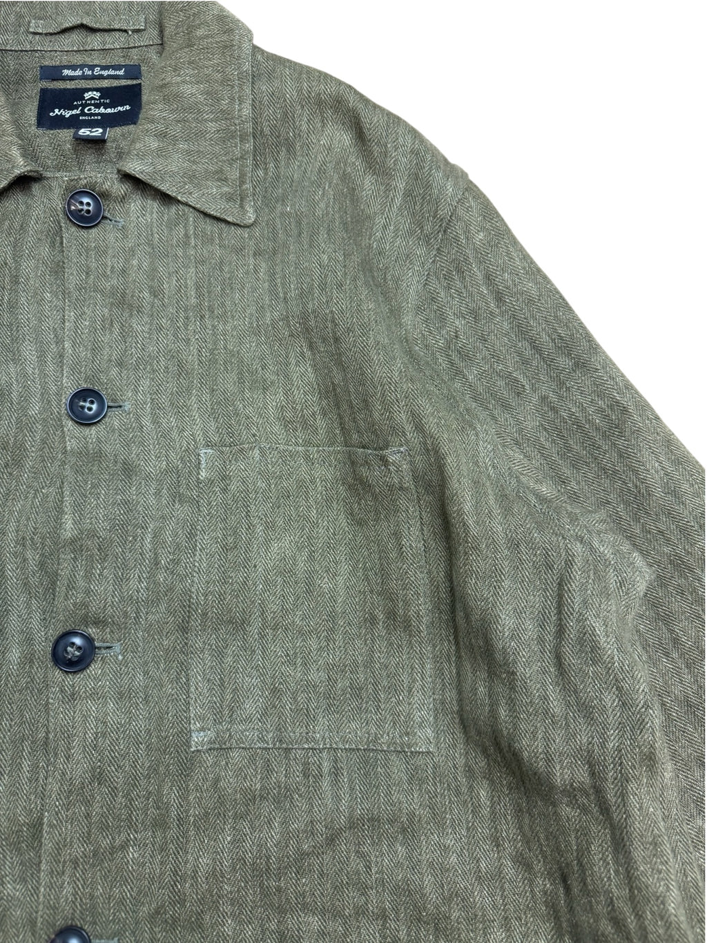 Nigel Cabourn Authentic Linen Chore Jacket