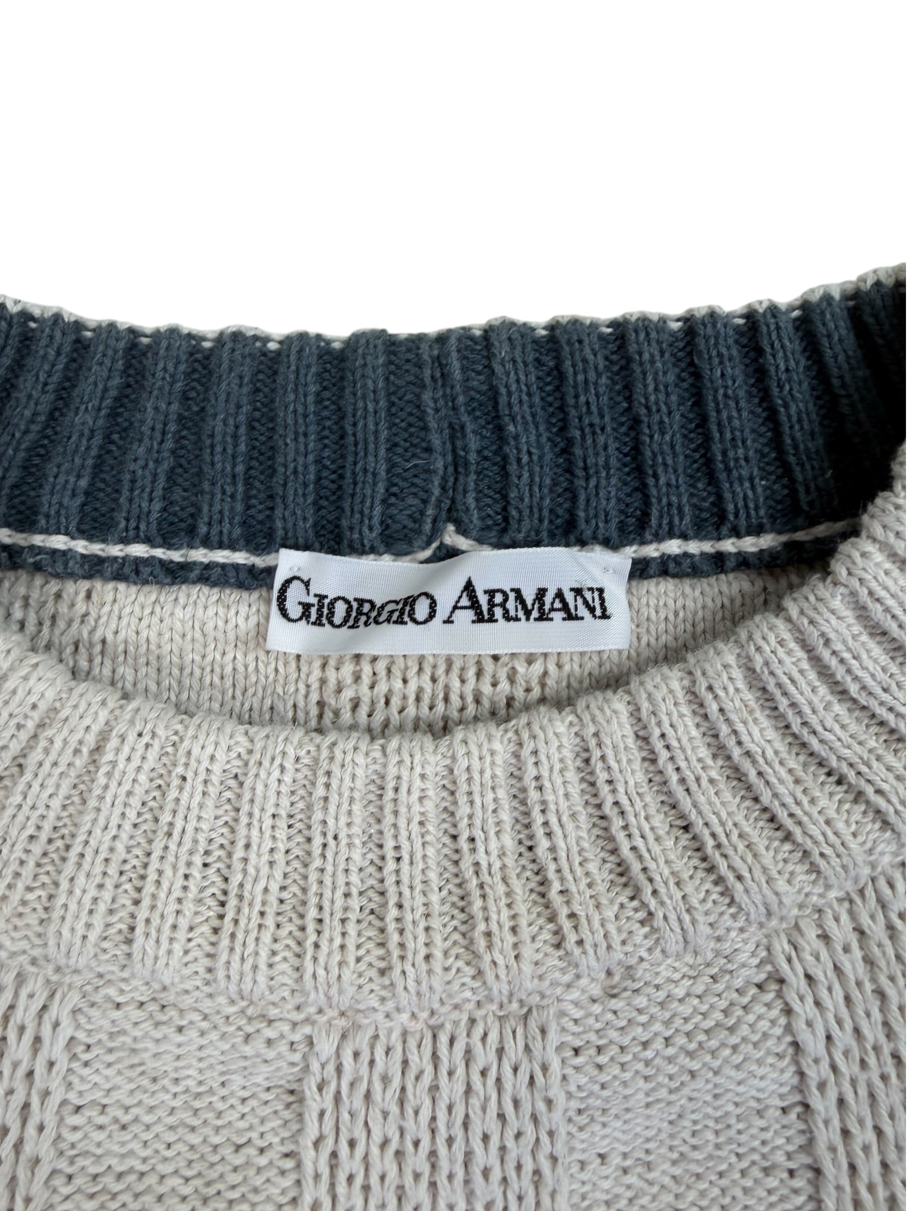Giorgio Armani 80s Knit Sweater