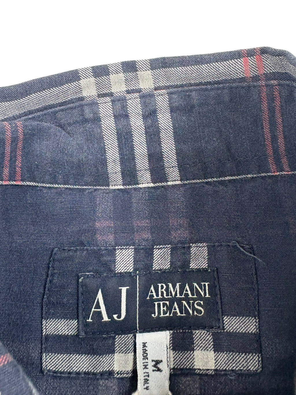 Armani Jeans SS96 Checked Shirt