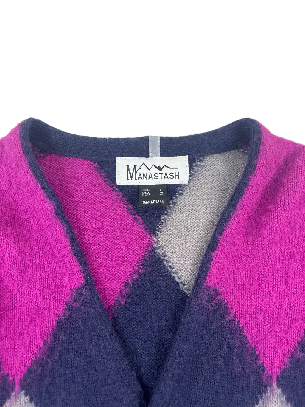 Manastash Aberdeen Kurtigan Argyle Cardigan