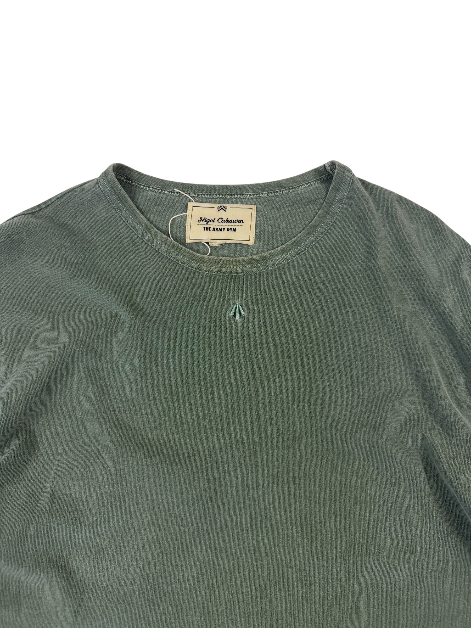 Nigel Cabourn Army Gym Olive Broad Arrow LS Jersey