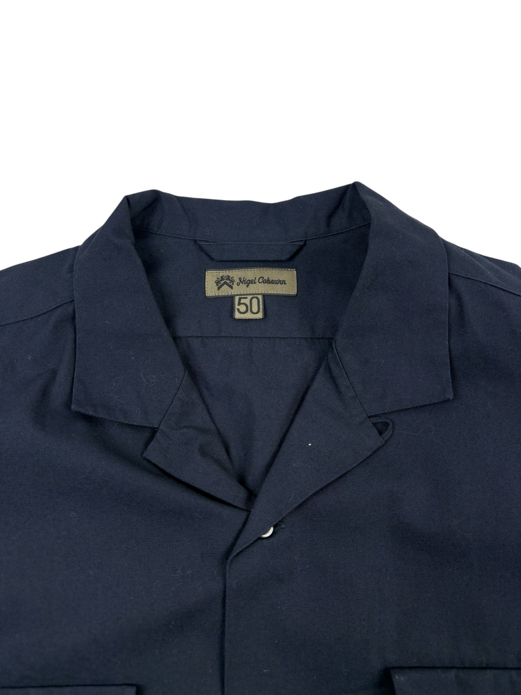 Nigel Cabourn Mainline Open Collar Shirt