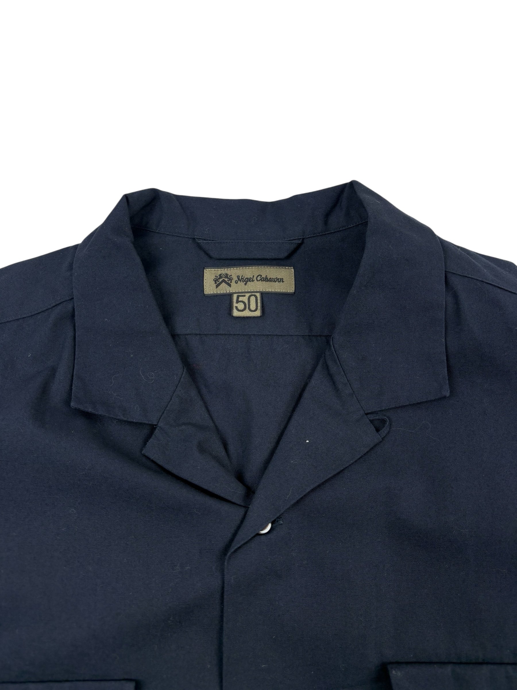 Nigel Cabourn Mainline Open Collar Shirt