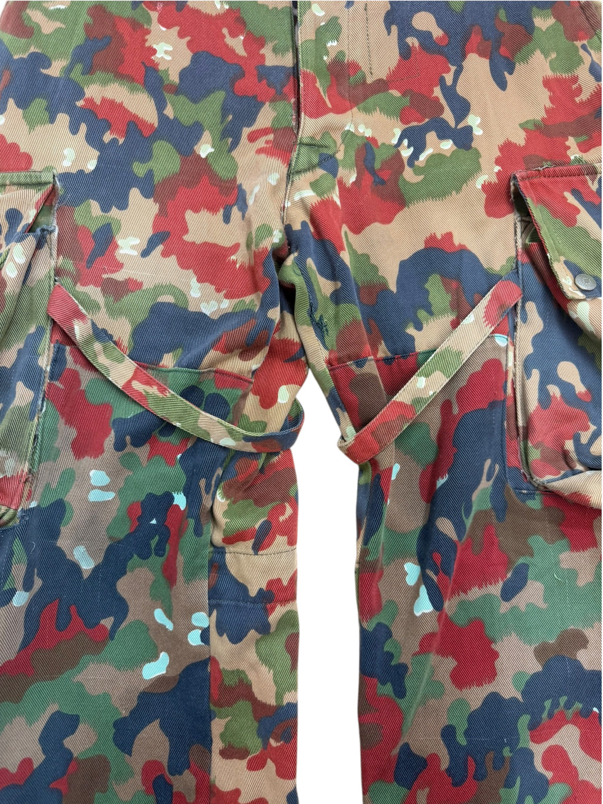 1970s Swiss Army M70 Alpenflage Cargo Dungarees