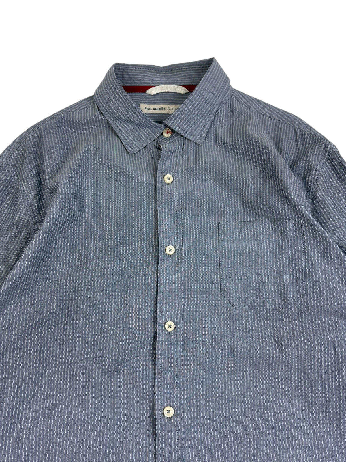 Nigel Cabourn Utility 2000s Pinstripe Shirt