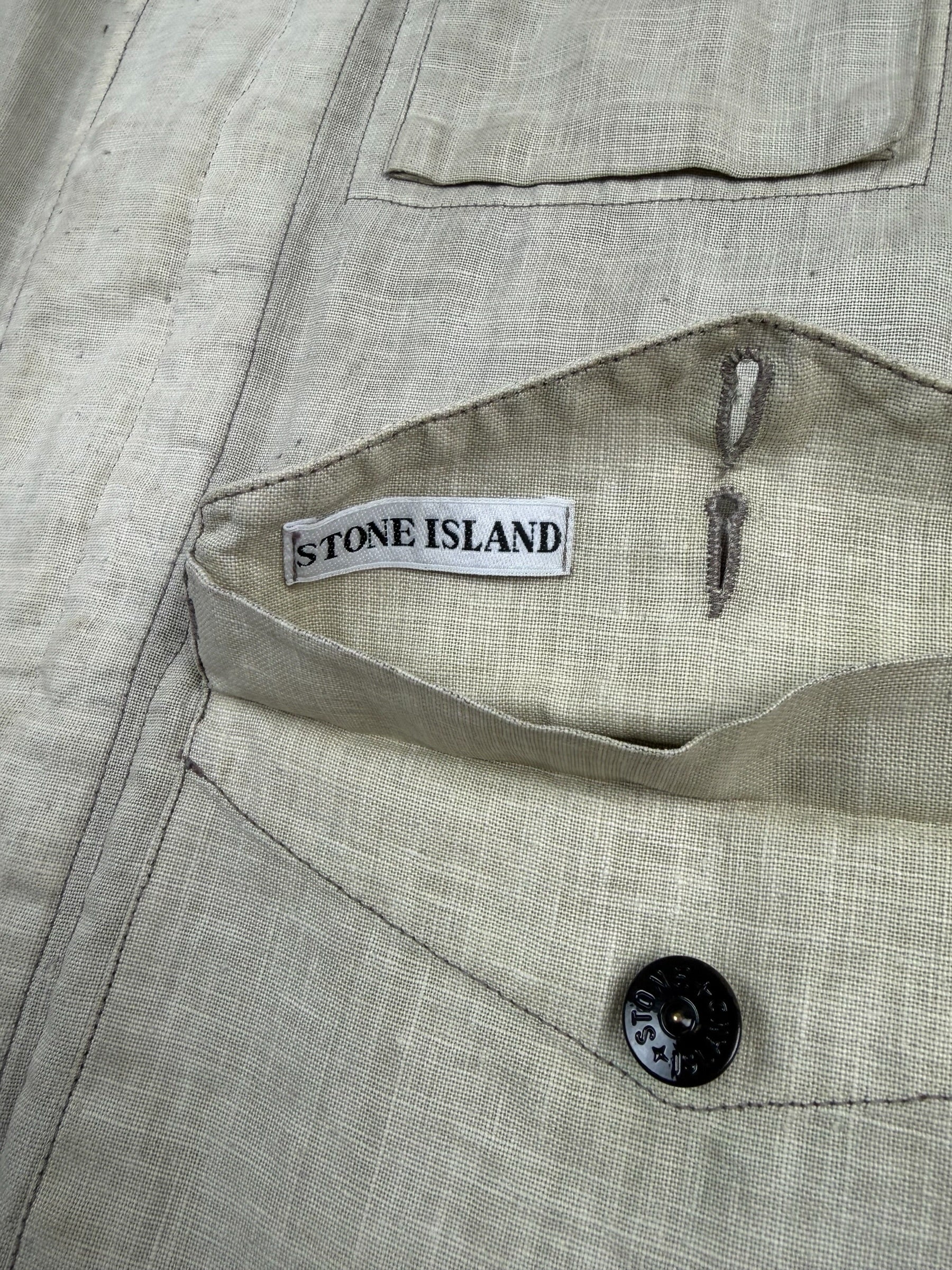 Stone Island SS98 Reversible Lino Flax Chore Jacket