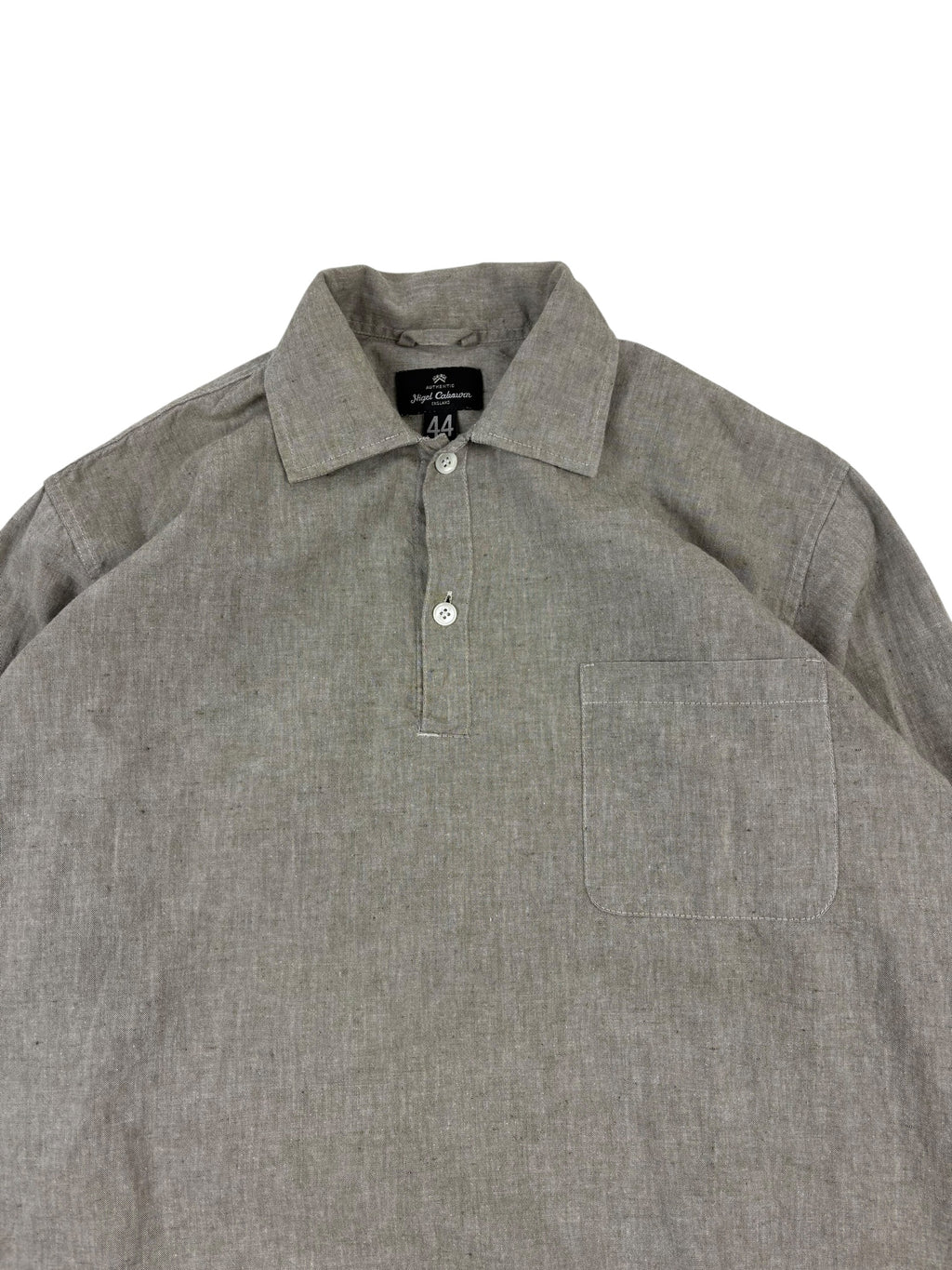 Nigel Cabourn Authentic Linen Blend POH Shirt