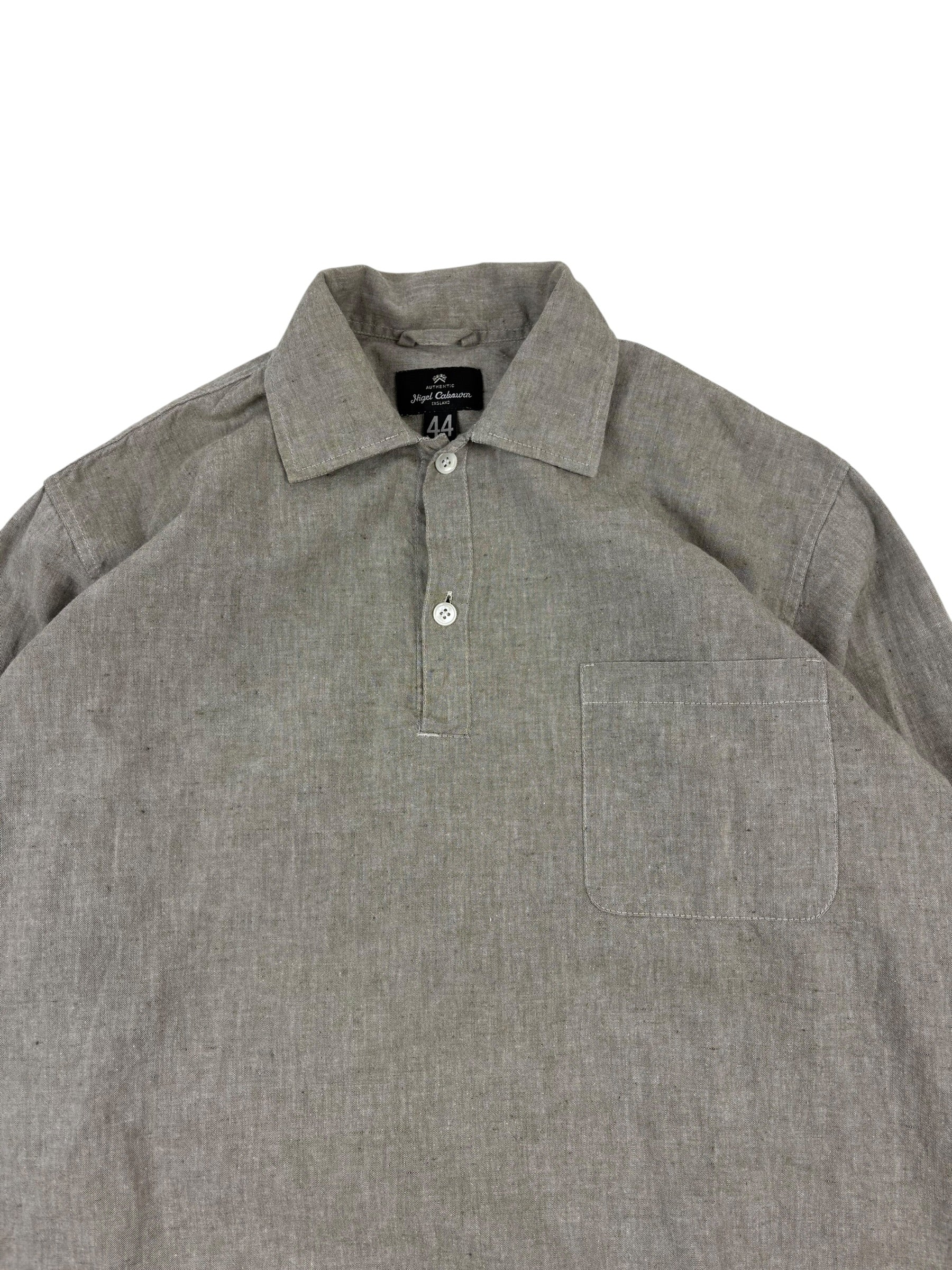 Nigel Cabourn Authentic Linen Blend POH Shirt