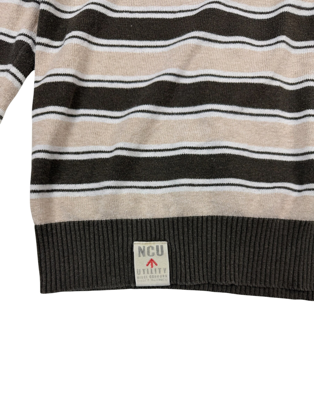 Nigel Cabourn Utility 2000s Striped Knit Sweater
