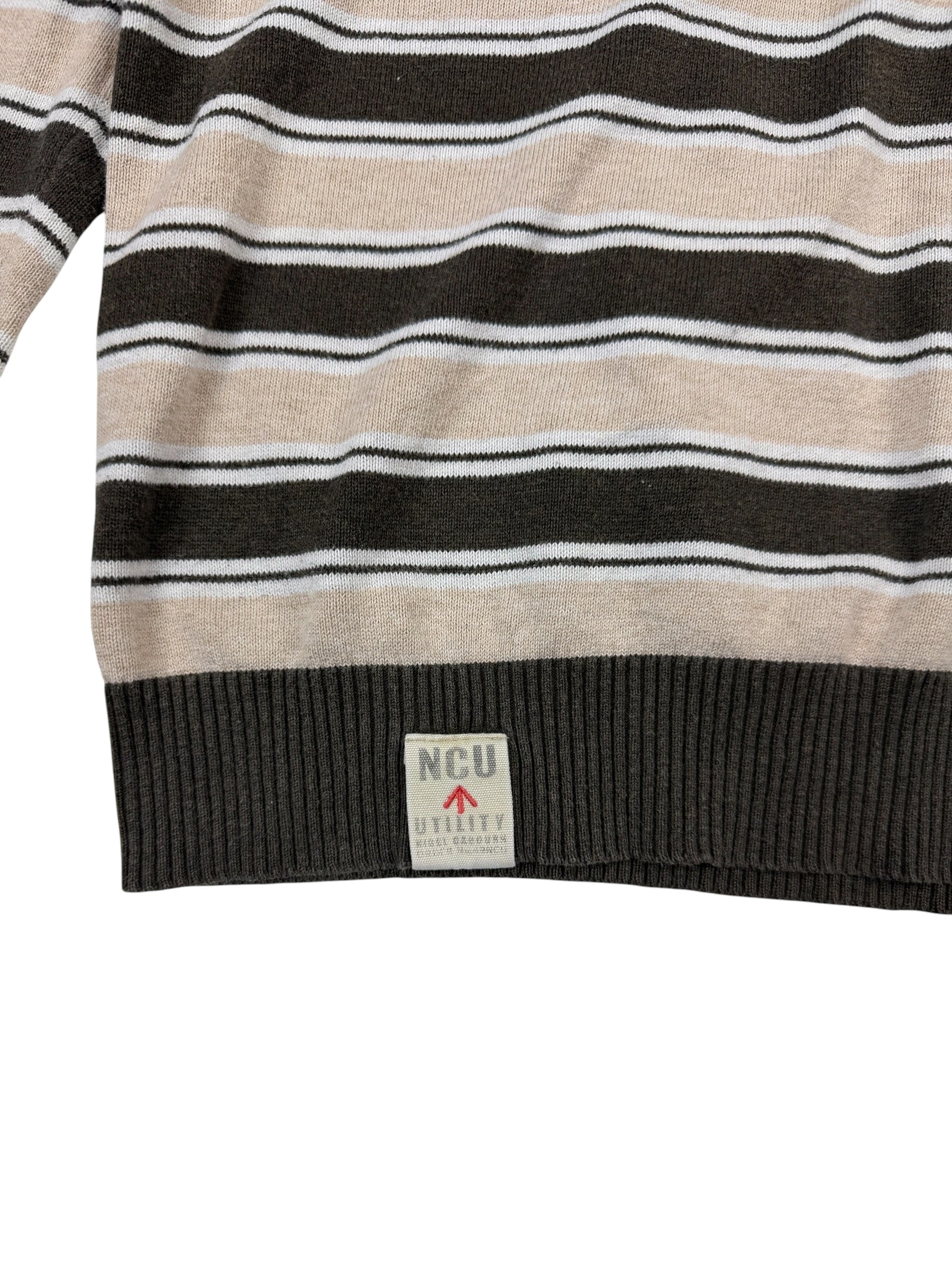 Nigel Cabourn Utility 2000s Striped Knit Sweater